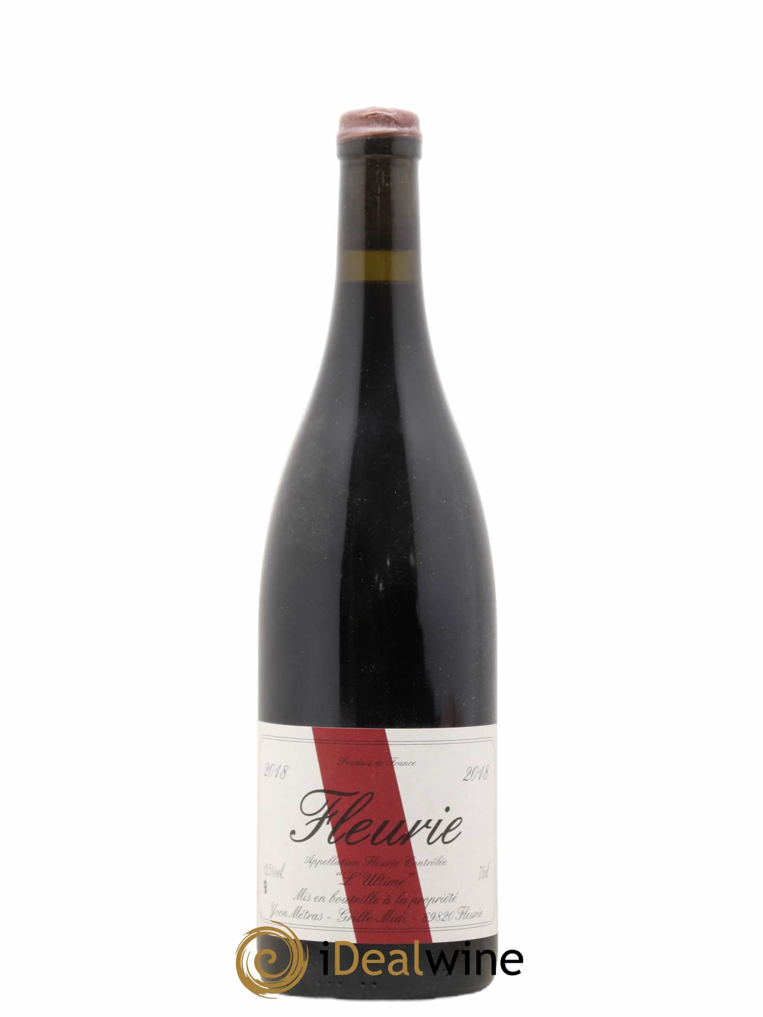Fleurie l'Ultime Yvon Métras 2018 - Lot de 1 bouteille - 0