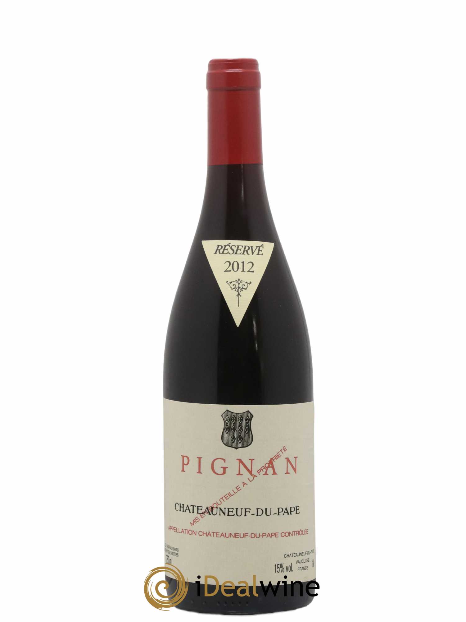 Châteauneuf-du-Pape Pignan Emmanuel Reynaud 2012 - Lot de 1 bouteille - 0