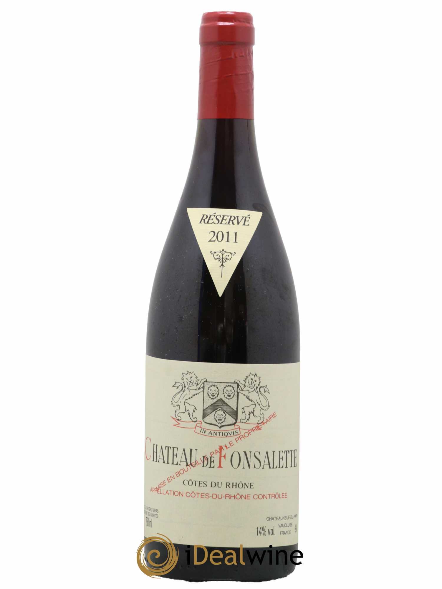 Côtes-du-Rhône Château de Fonsalette Emmanuel Reynaud (sans prix de réserve) 2011 - Lot de 1 bouteille - 0
