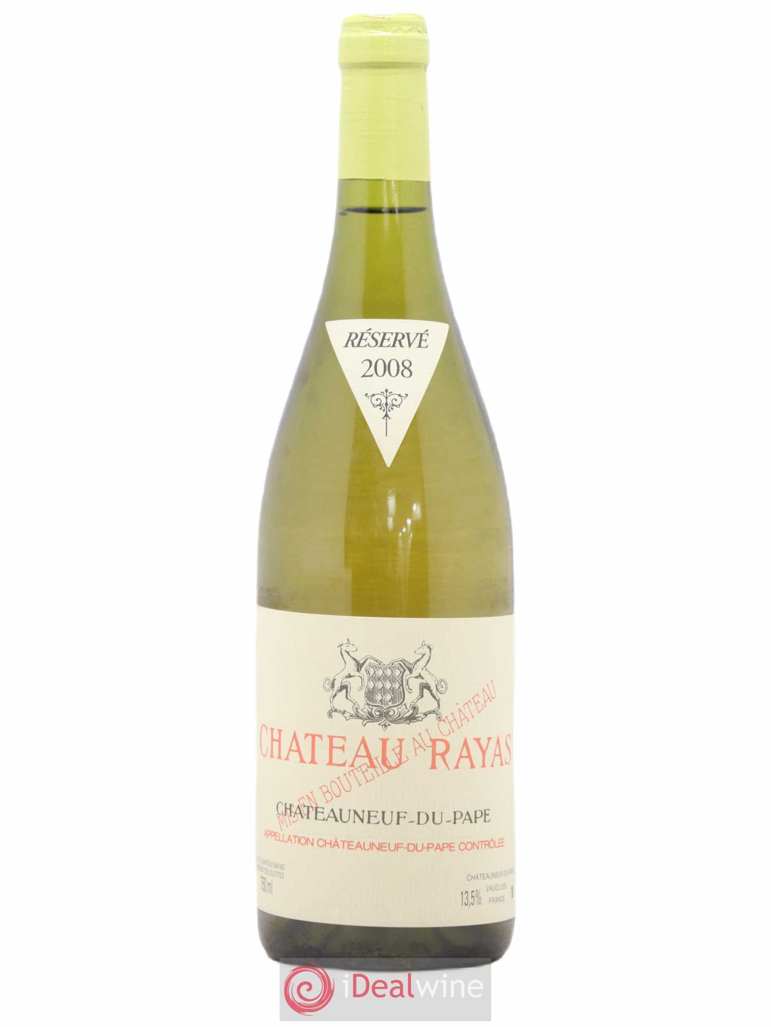 Châteauneuf-du-Pape Château Rayas Emmanuel Reynaud 2008 - Lot de 1 bouteille - 0