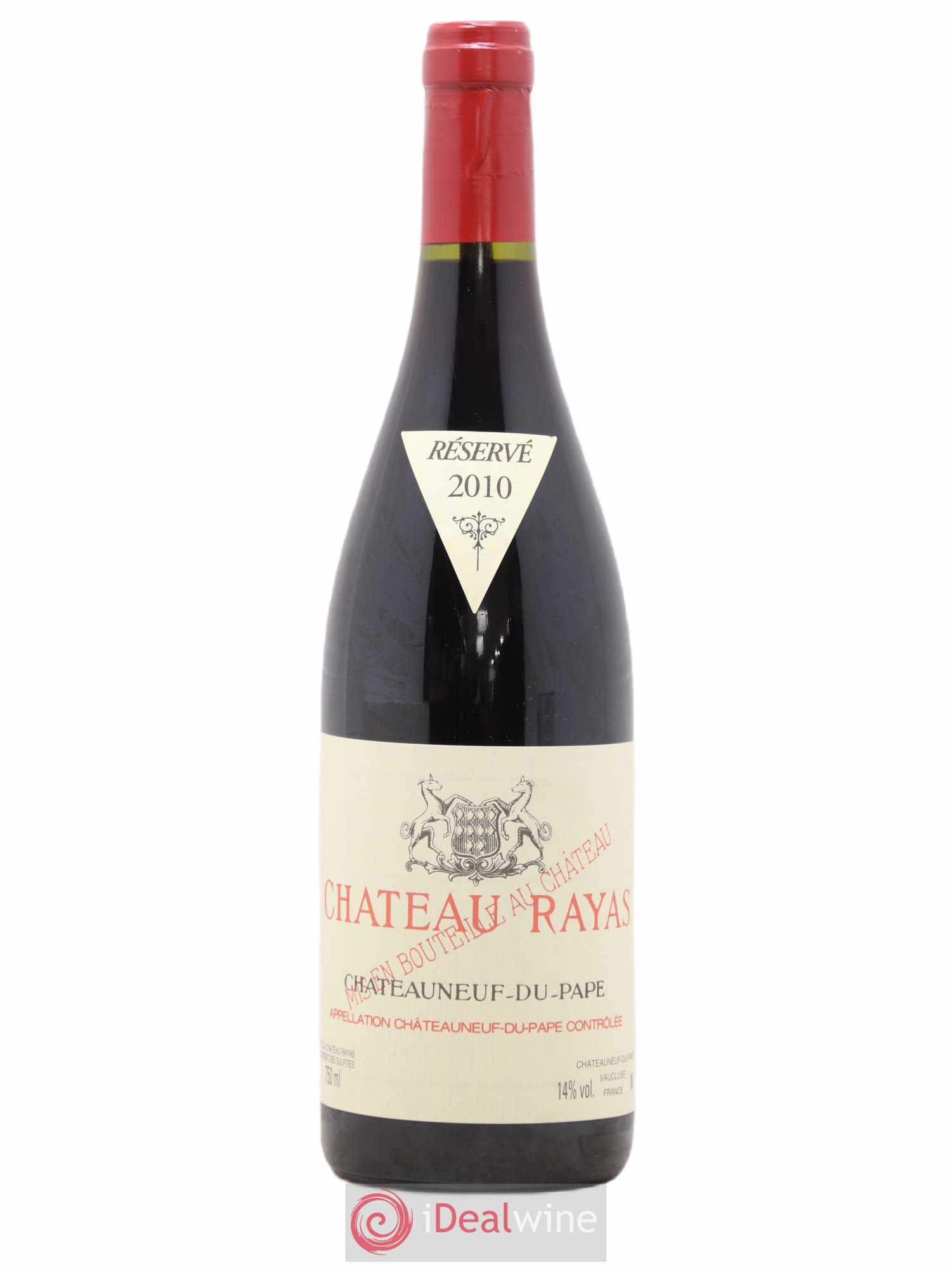 Châteauneuf-du-Pape Château Rayas Emmanuel Reynaud 2010 - Lot de 1 bouteille - 0