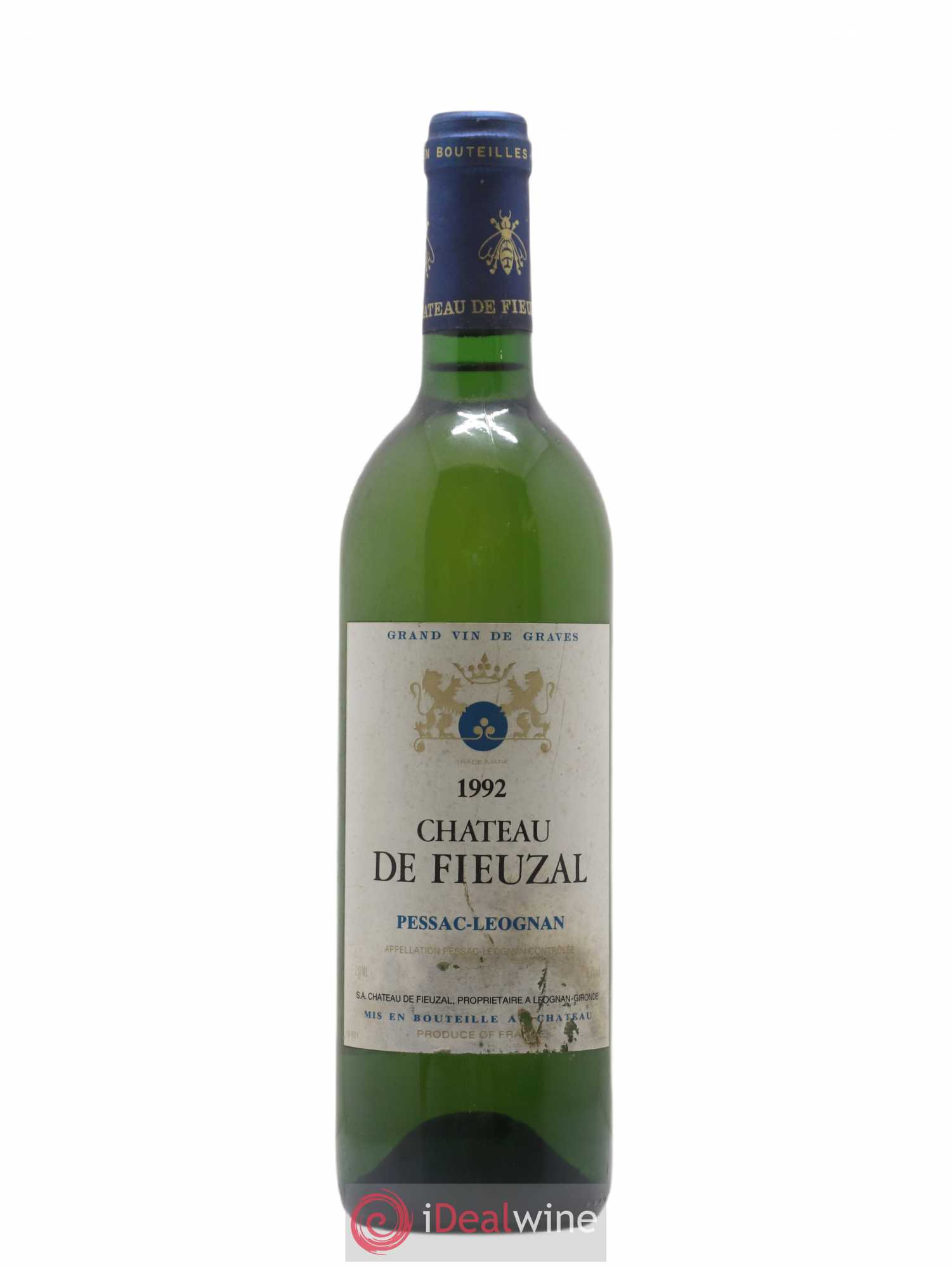 Château de Fieuzal 1992 - Lot de 1 bouteille - 0
