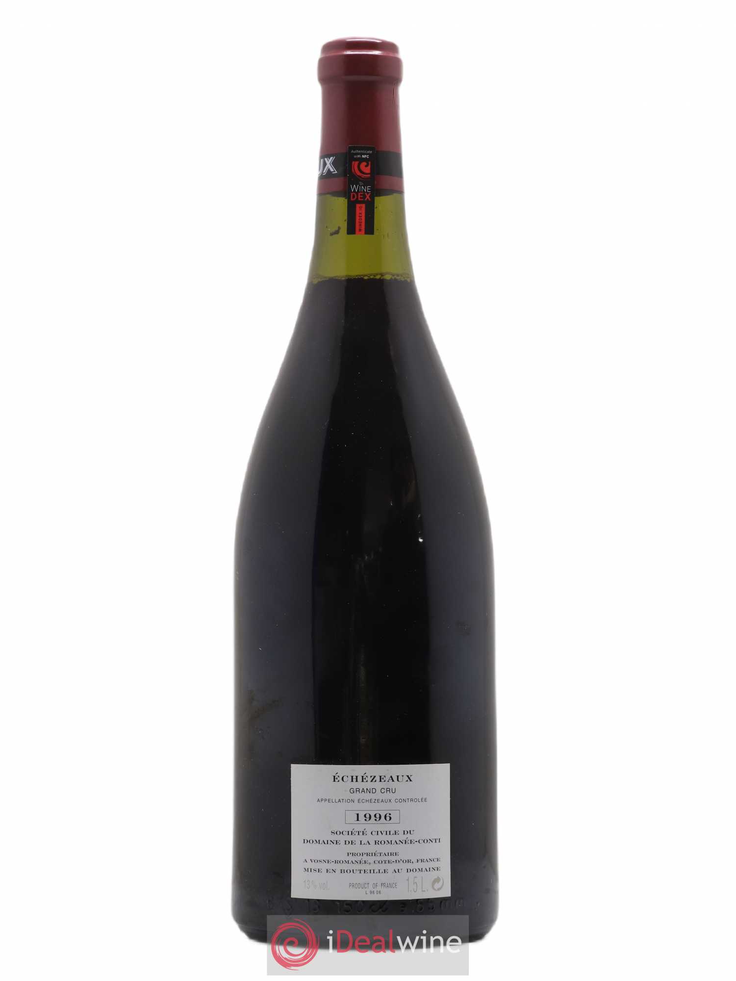 Echezeaux Grand Cru Domaine de la Romanée-Conti 1996 - Lot de 1 magnum - 1