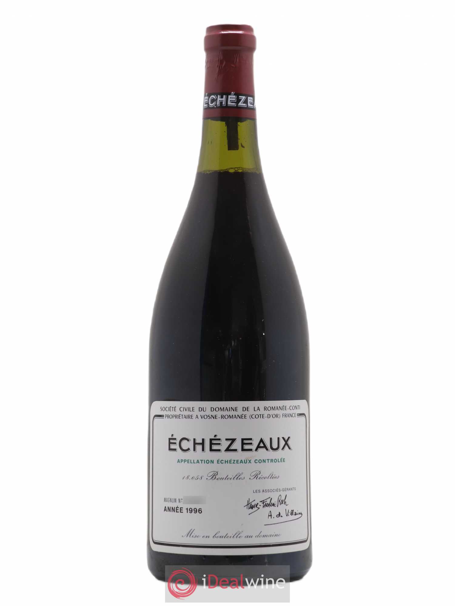 Echezeaux Grand Cru Domaine de la Romanée-Conti 1996 - Lot de 1 magnum - 0