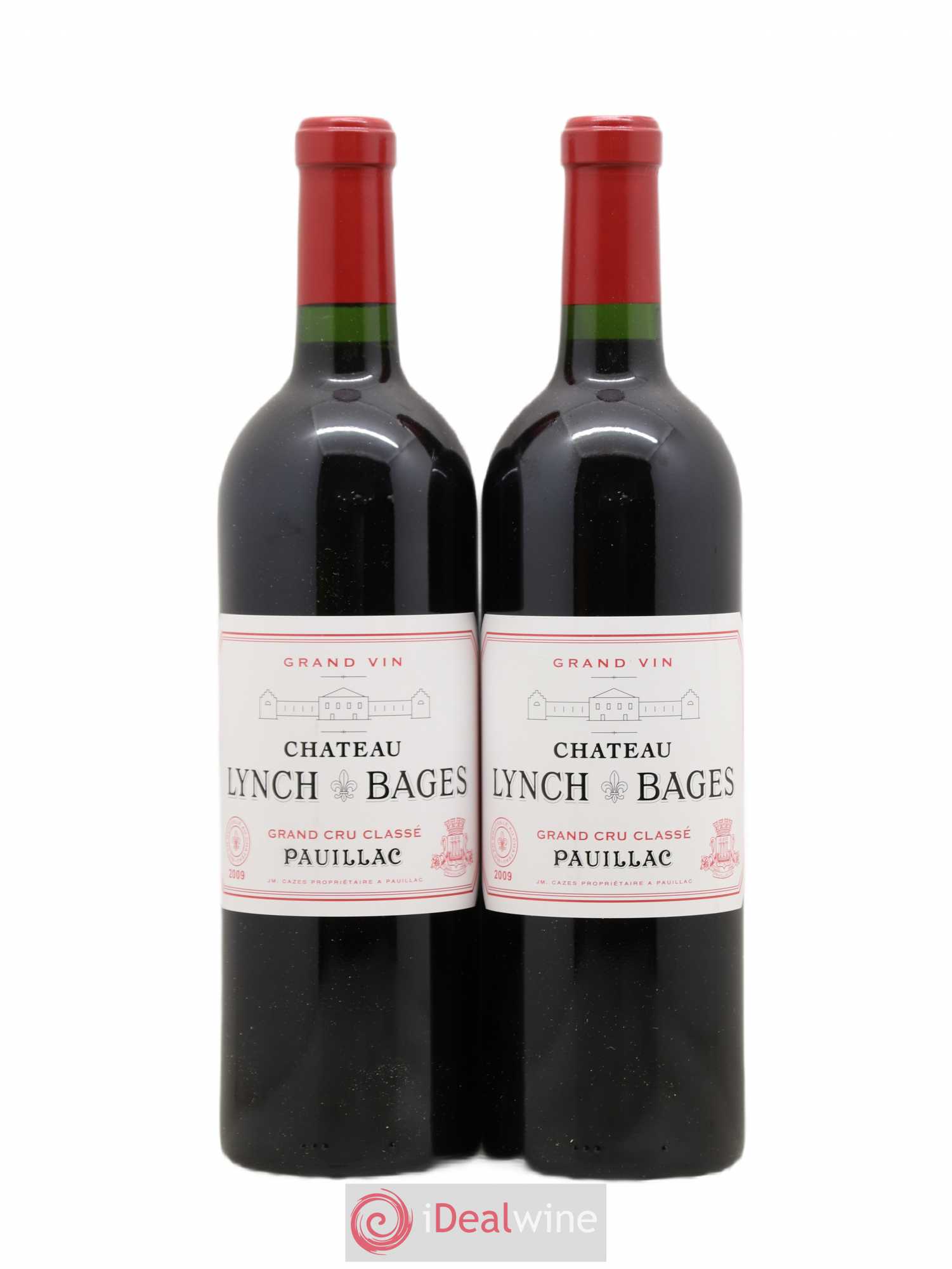 Château Lynch Bages 5ème Grand Cru Classé 2009 - Lot de 2 bouteilles - 0