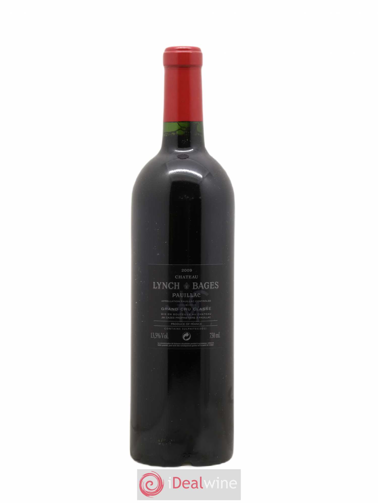 Château Lynch Bages 5ème Grand Cru Classé 2009 - Lot de 1 bouteille - 1