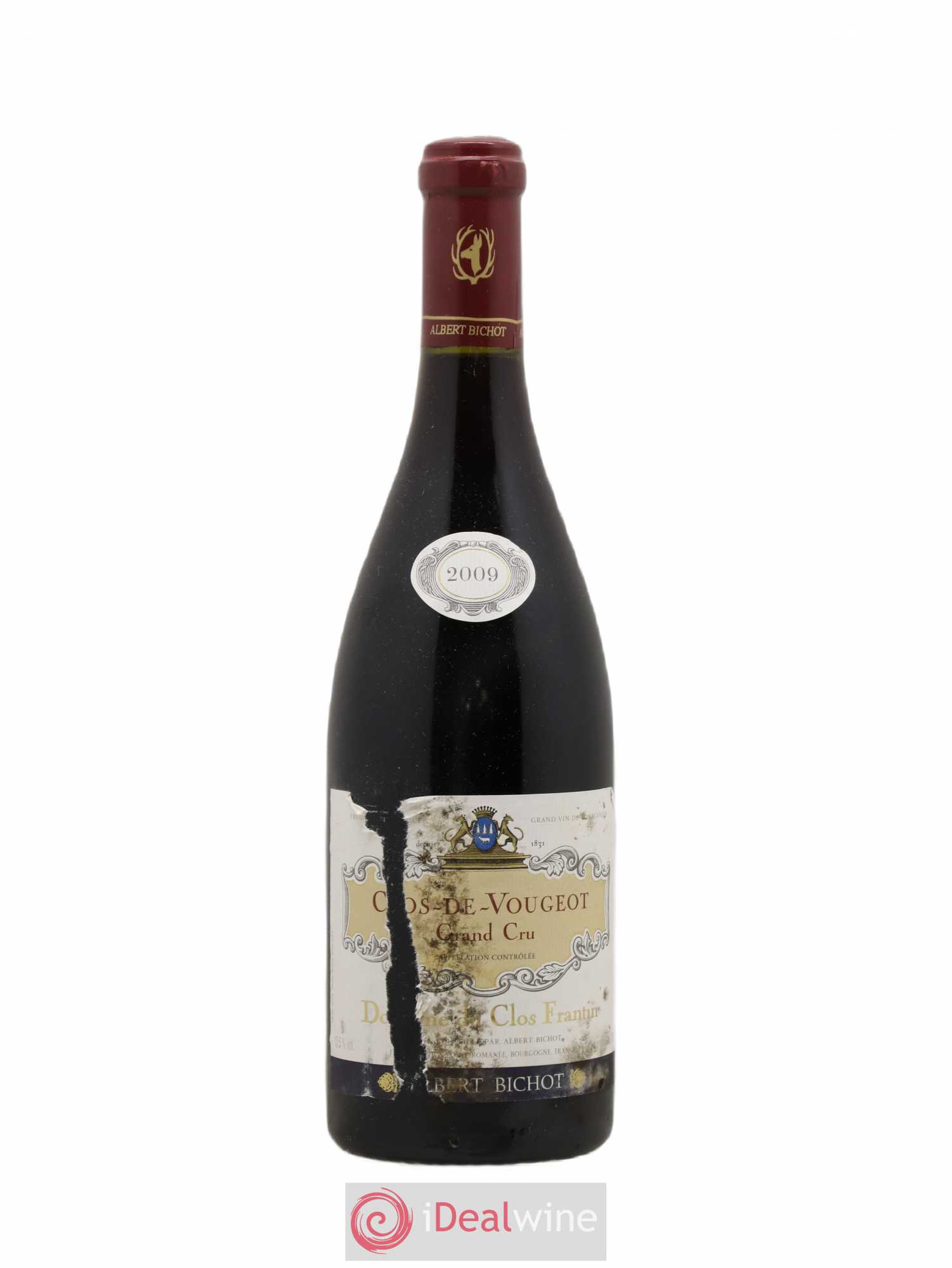 Clos de Vougeot Grand Cru Clos Frantin - Albert Bichot 2009 - Lot de 1 bouteille - 0