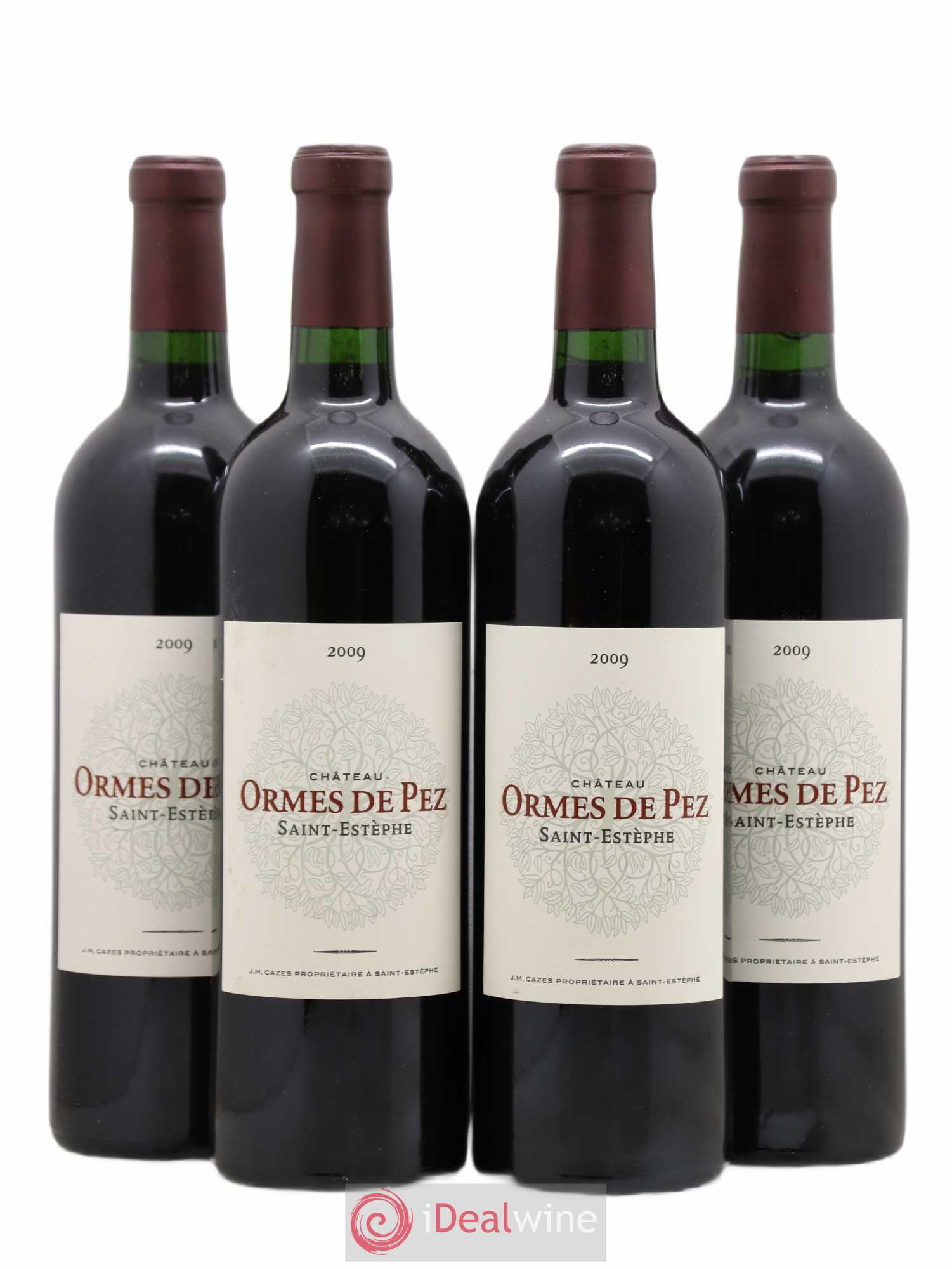 Château les Ormes de Pez 2009 - Lot de 4 bouteilles - 0