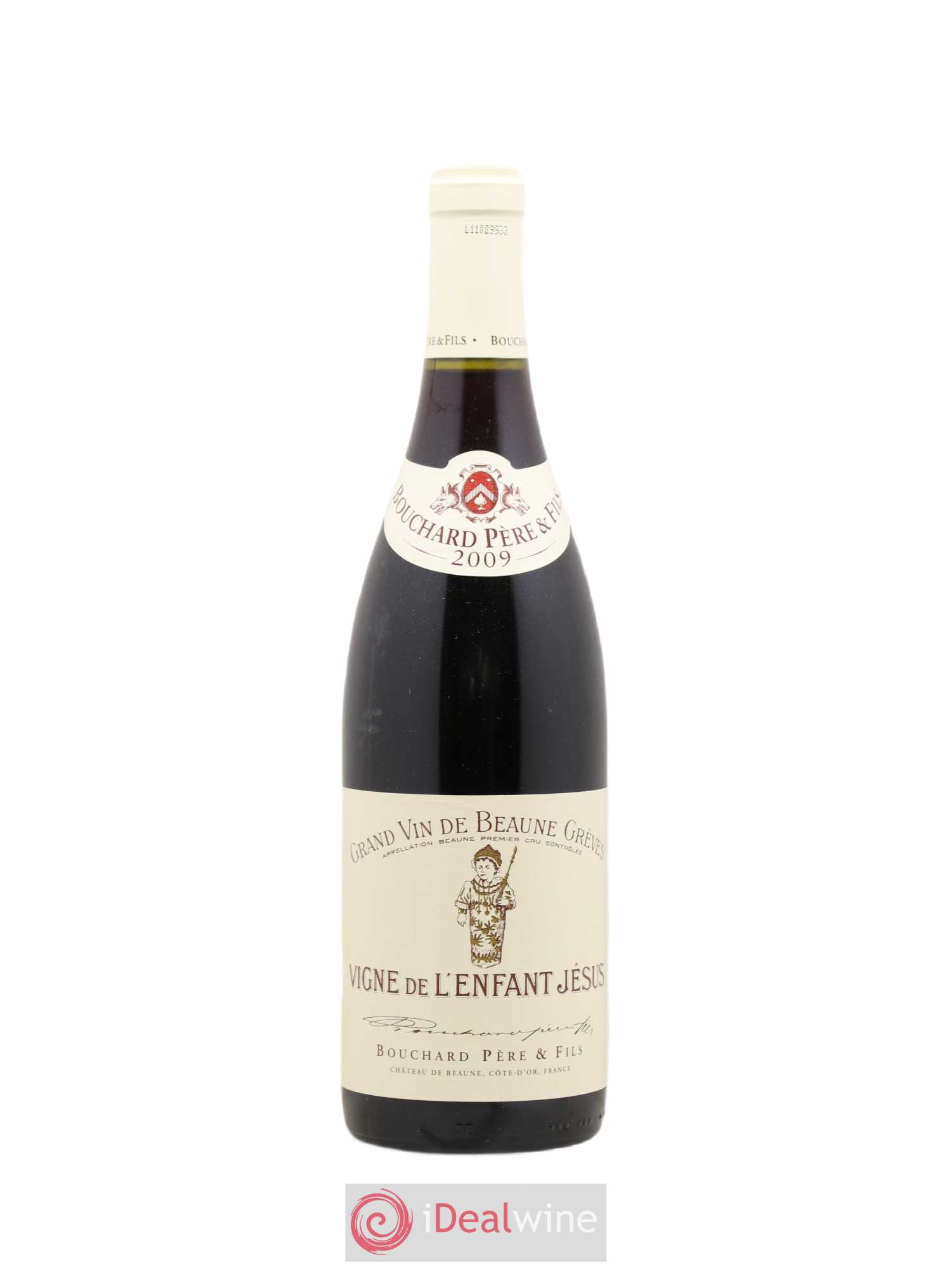 Beaune 1er Cru Grèves - Vigne de l'Enfant Jésus Bouchard Père & Fils 2009 - Lot de 1 bouteille - 0