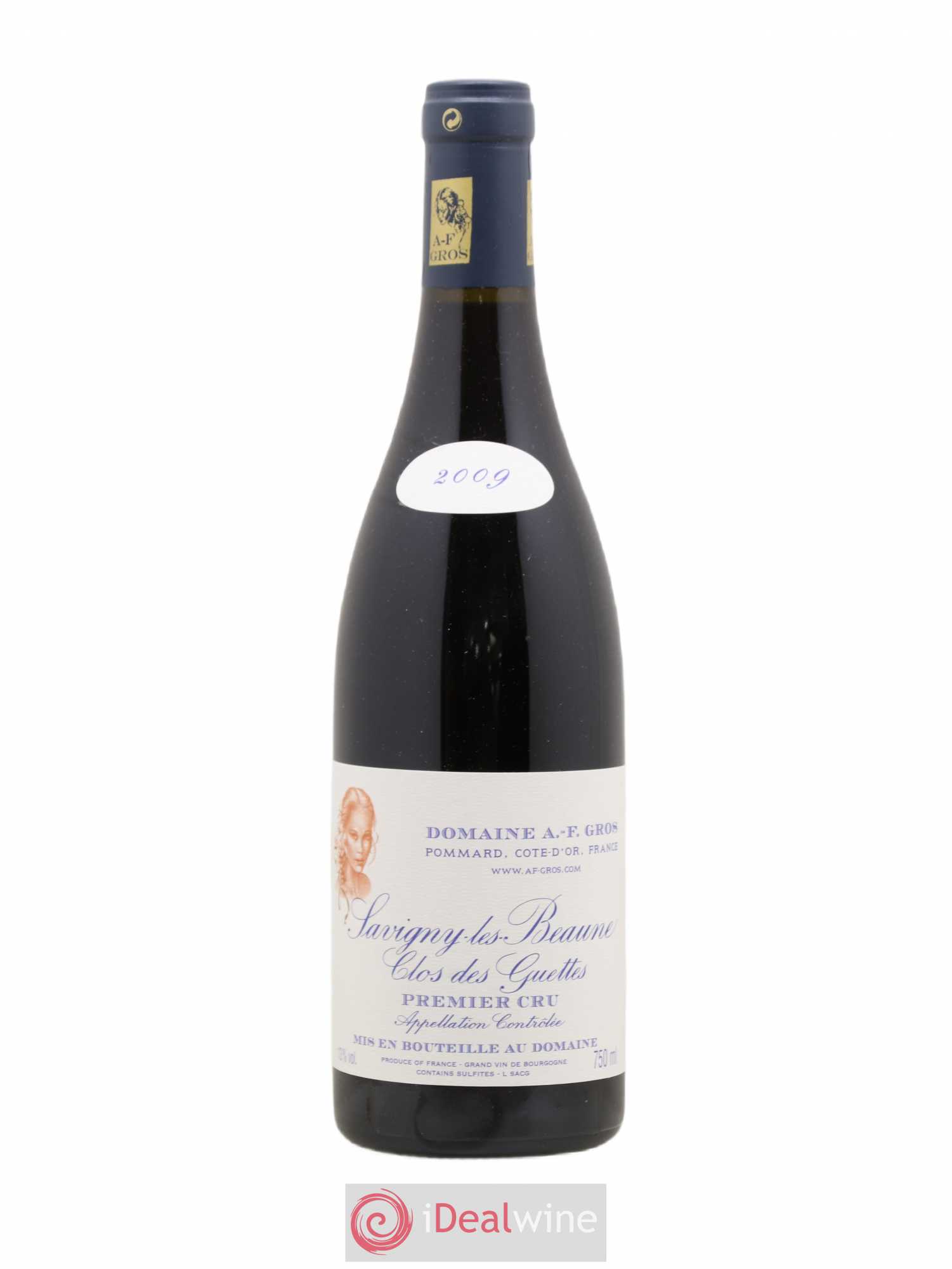 Savigny-lès-Beaune 1er Cru Clos des Guettes A.-F. Gros 2009 - Lot de 1 bouteille - 0