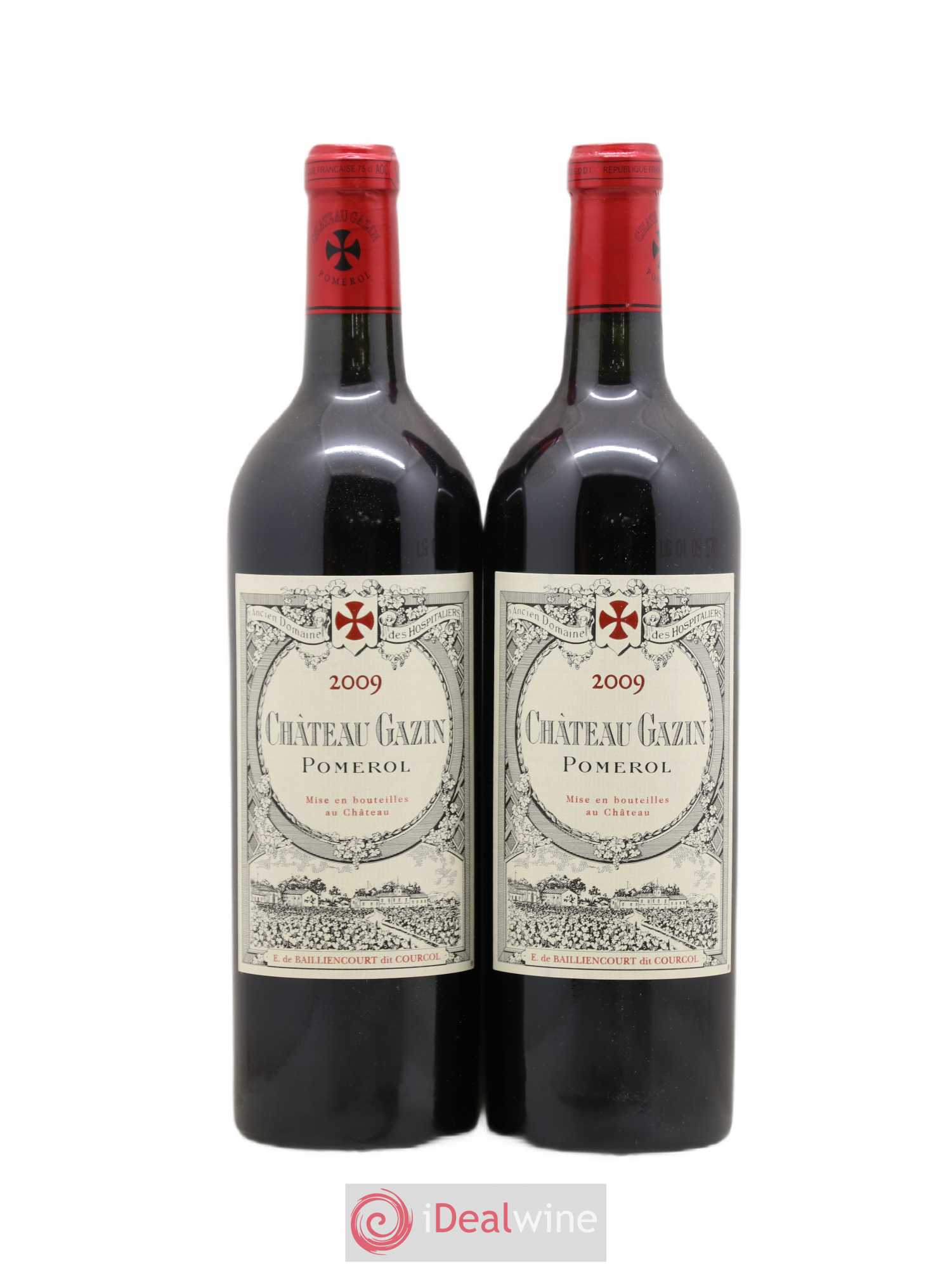 Château Gazin 2009 - Lot de 2 bouteilles - 0