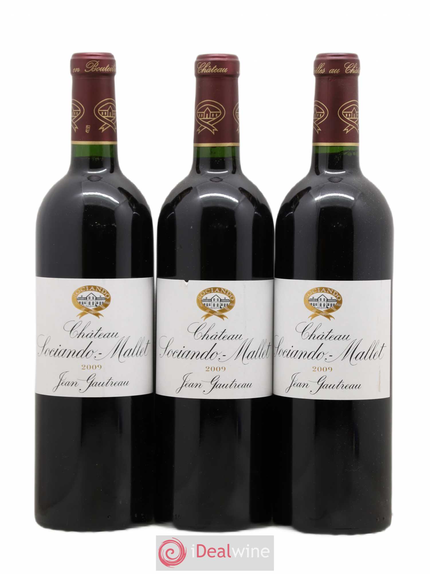 Château Sociando Mallet 2009 - Lot de 6 bouteilles - 1