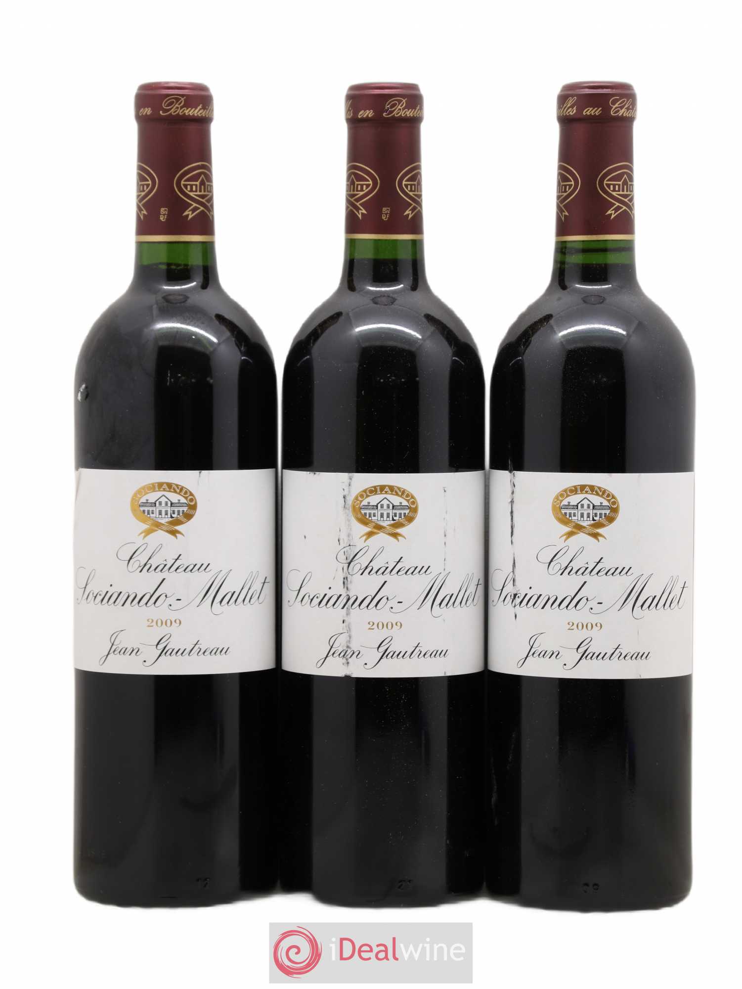 Château Sociando Mallet 2009 - Lot de 6 bouteilles - 2