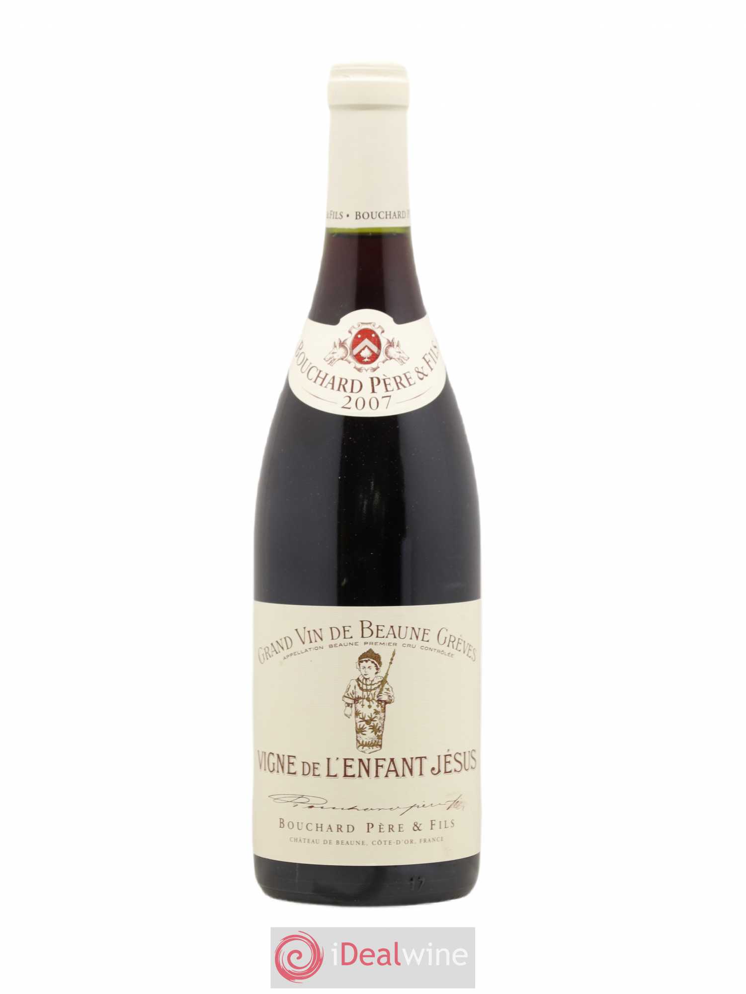 Beaune 1er Cru Grèves - Vigne de l'Enfant Jésus Bouchard Père & Fils 2007 - Lot de 1 bouteille - 0
