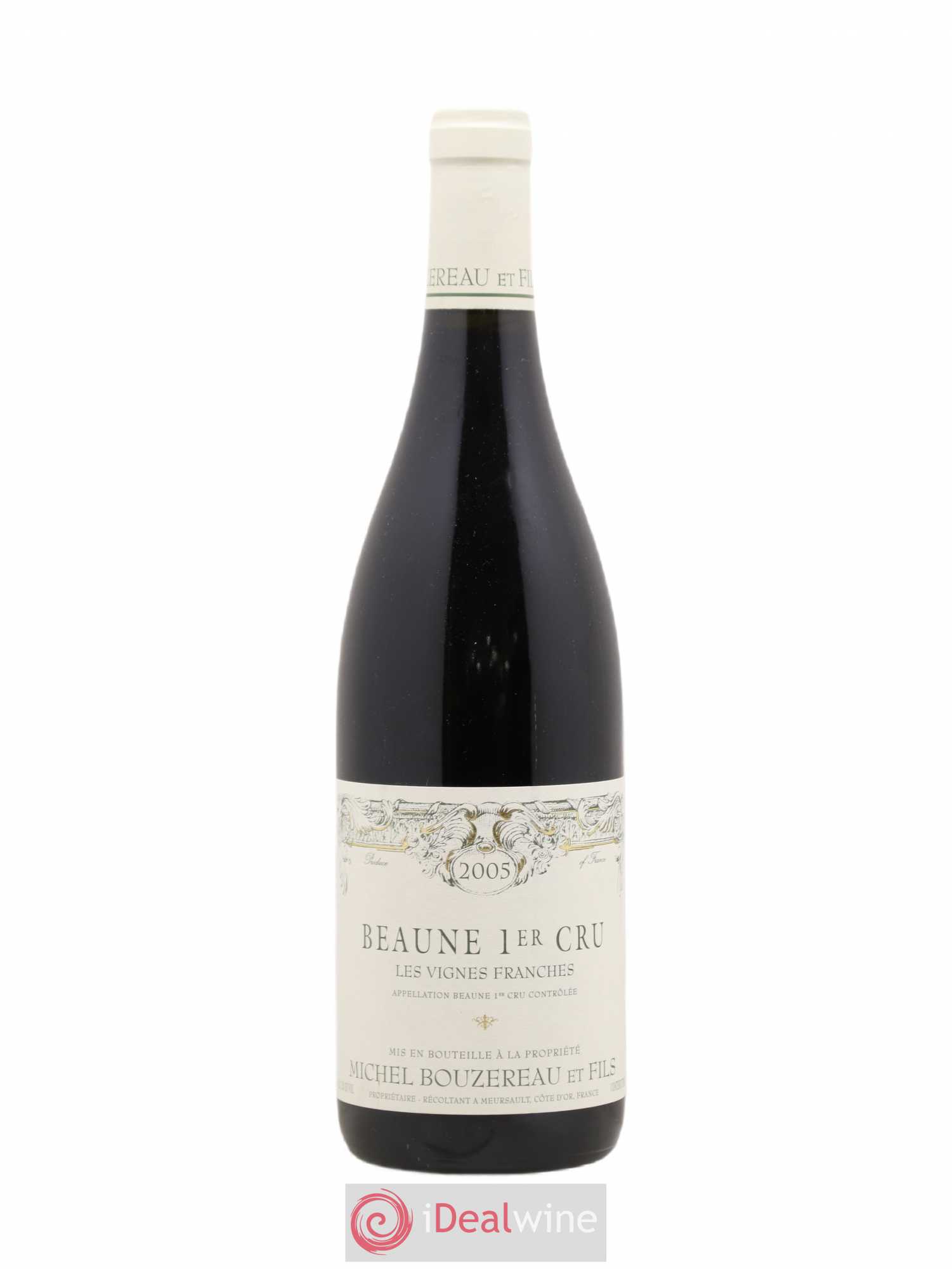 Beaune 1er Cru Les Vignes Franches Michel Bouzereau et Fils (Domaine) 2005 - Lot de 1 bouteille - 0