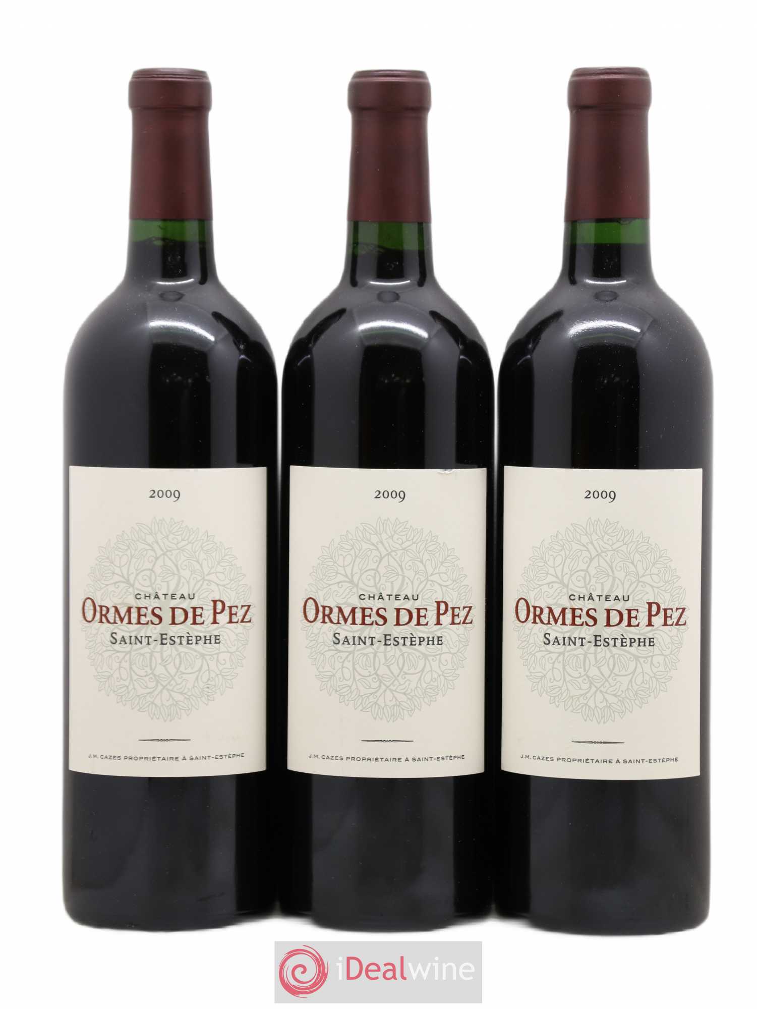Château les Ormes de Pez 2009 - Lot de 3 bouteilles - 0