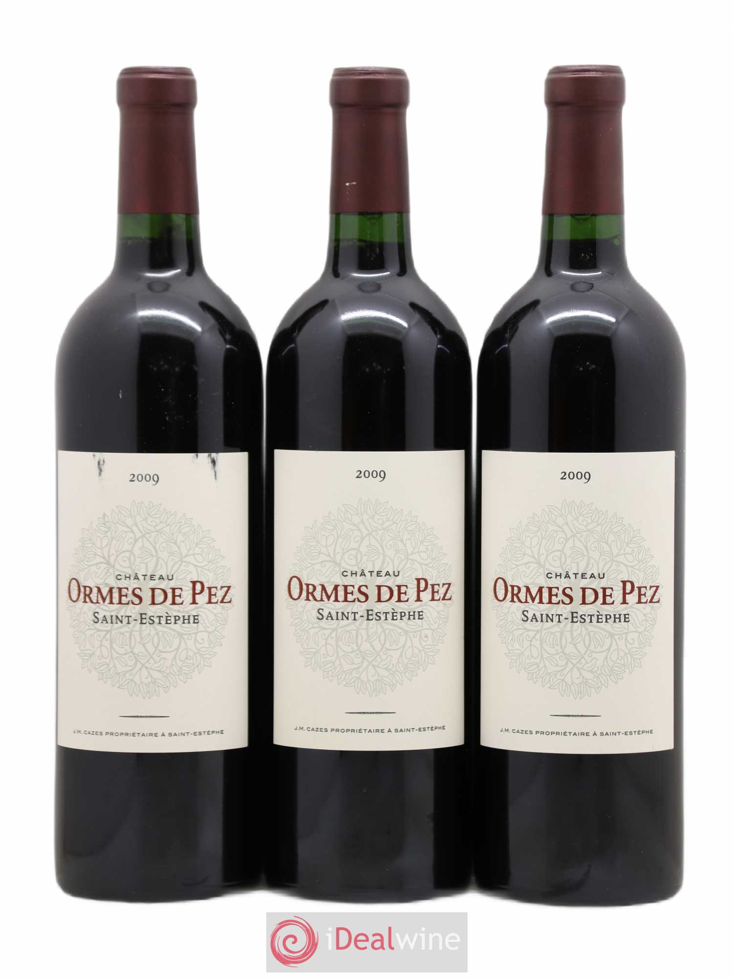 Château les Ormes de Pez 2009 - Lot de 3 bouteilles - 0