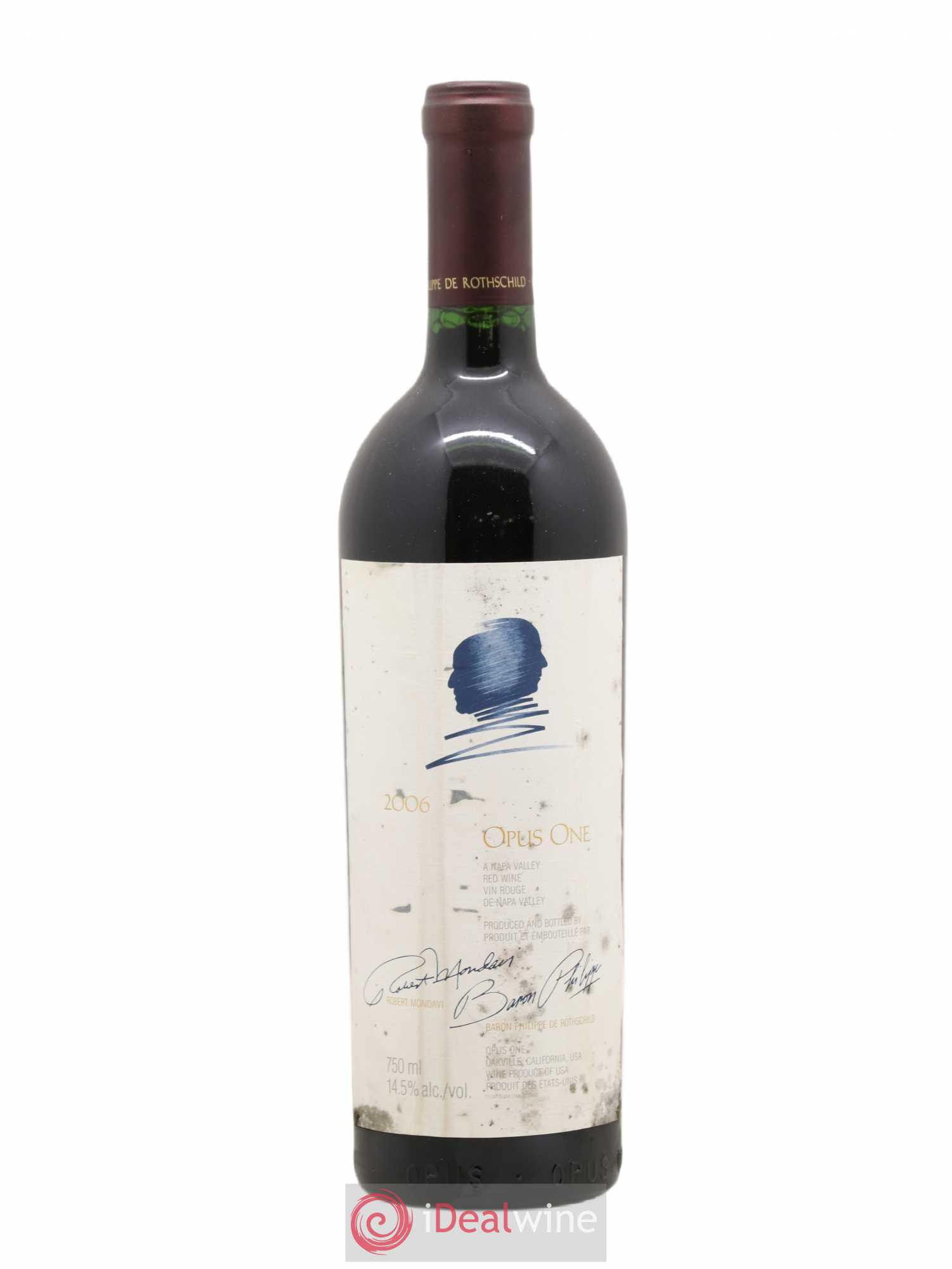 Napa Valley Opus One Robert Mondavi 2006 - Lot de 1 bouteille - 0