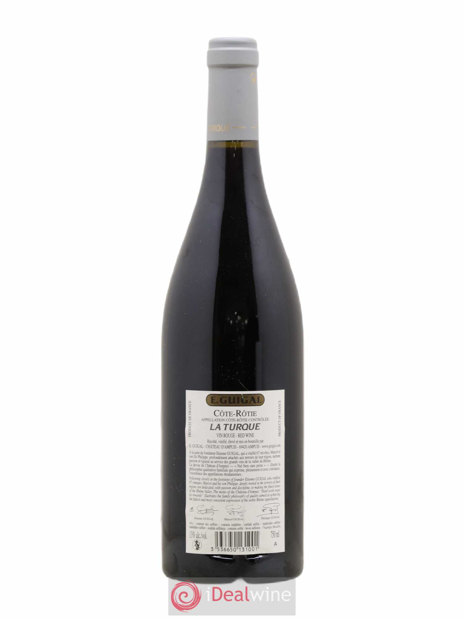 Côte-Rôtie La Turque Guigal 2008 - Lot de 1 bouteille - 1