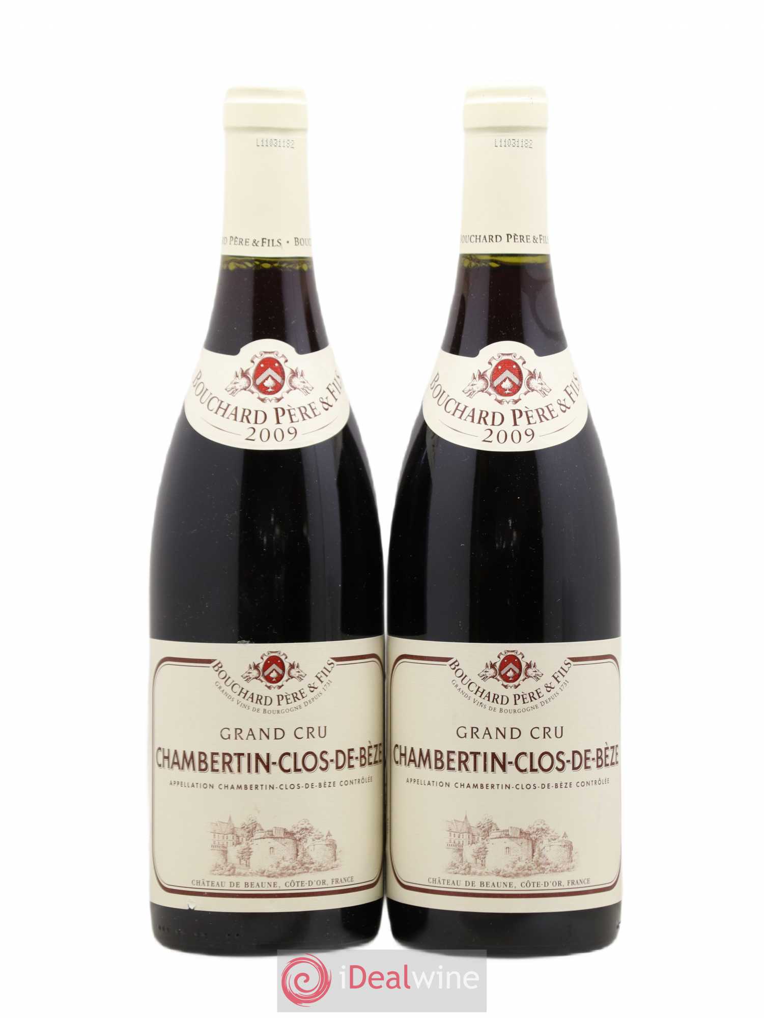 Chambertin Clos de Bèze Grand Cru Bouchard Père & Fils 2009 - Lot de 2 bouteilles - 0