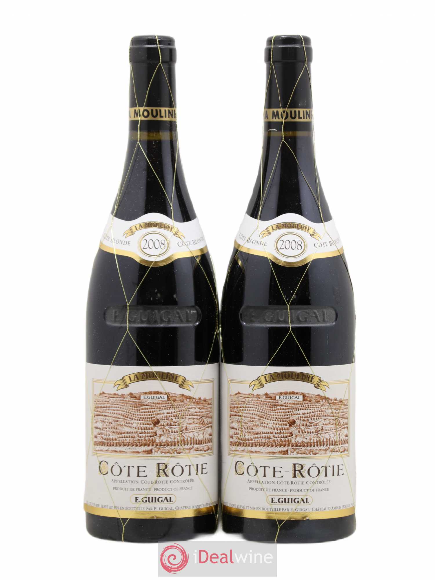 Côte-Rôtie La Mouline Guigal 2008 - Lot de 2 bouteilles - 0