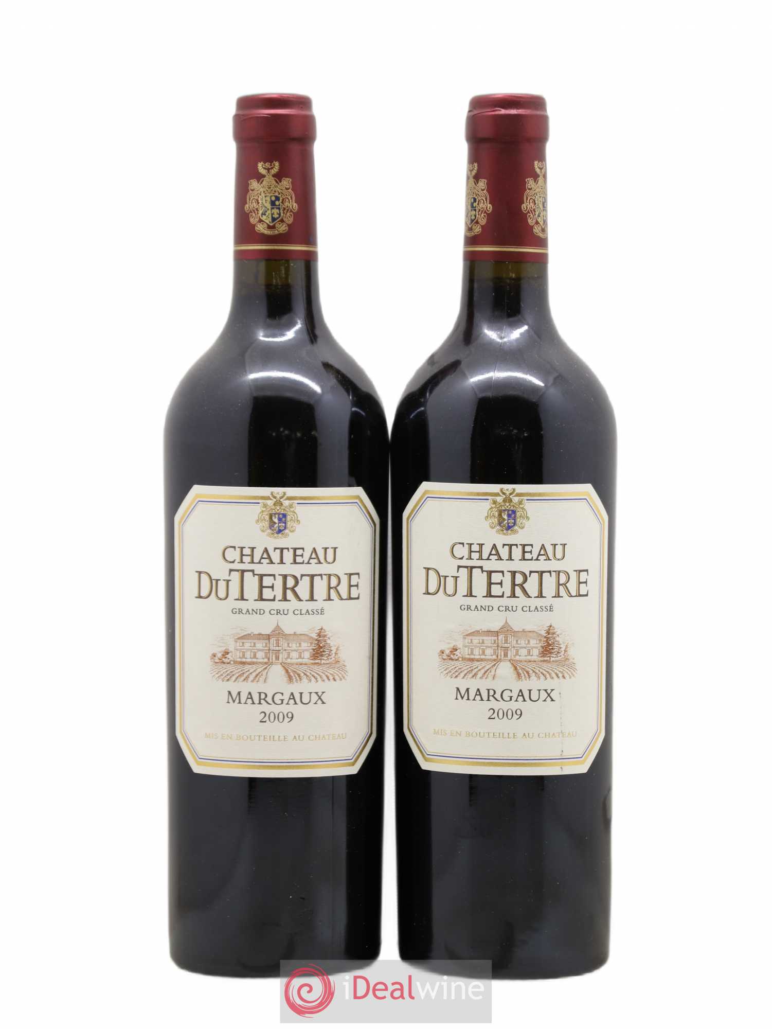 Château du Tertre 5ème Grand Cru Classé 2009 - Lot de 2 bouteilles - 0