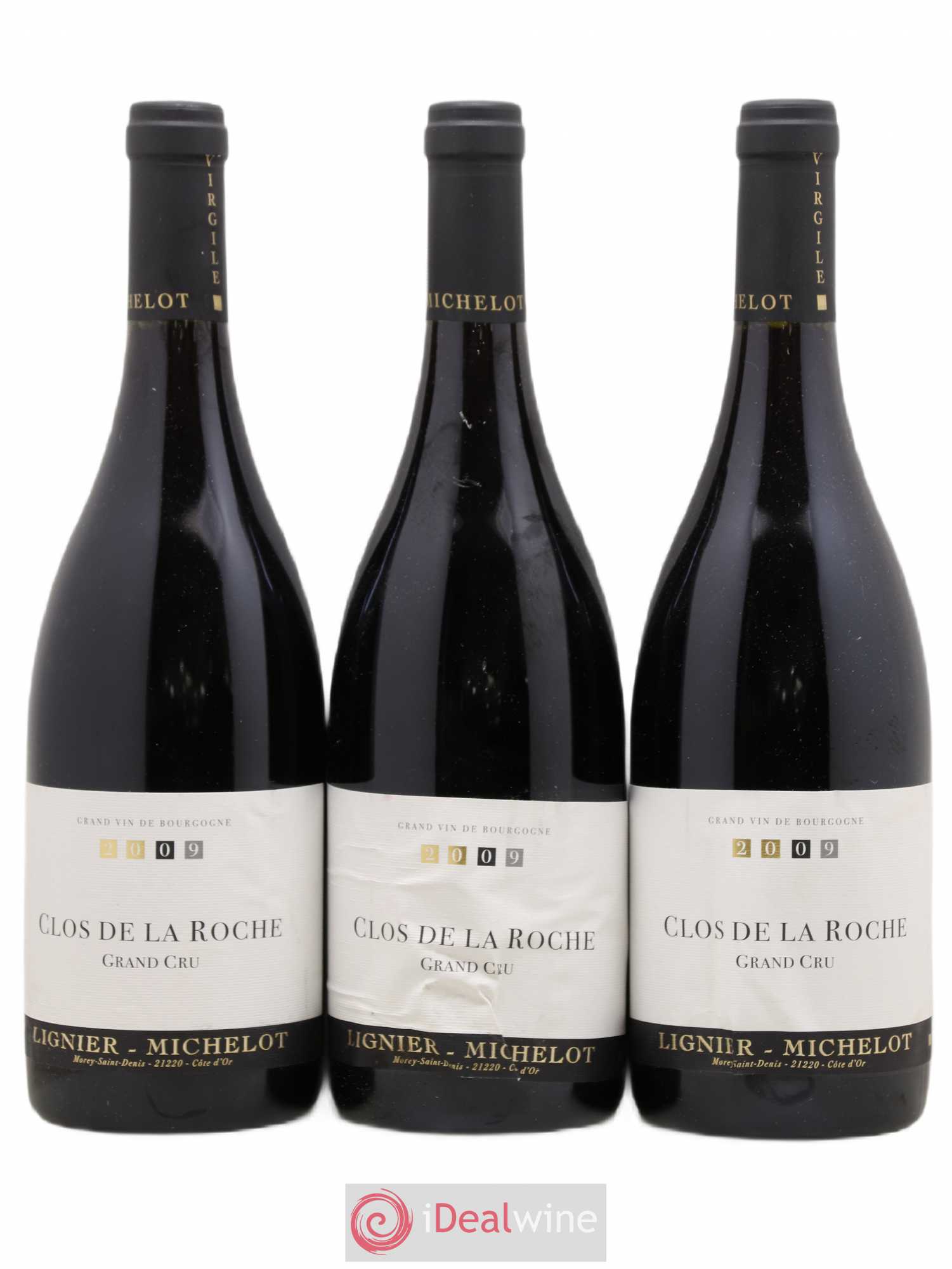Clos de la Roche Grand Cru Lignier-Michelot (Domaine) 2009 - Lot de 3 bouteilles - 0