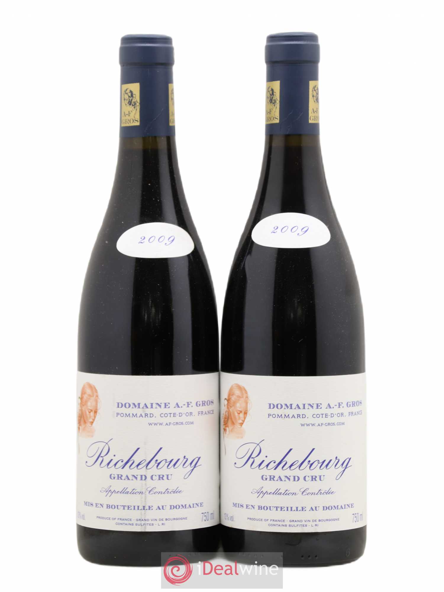 Richebourg Grand Cru A.-F. Gros 2009 - Lot de 2 bouteilles - 0