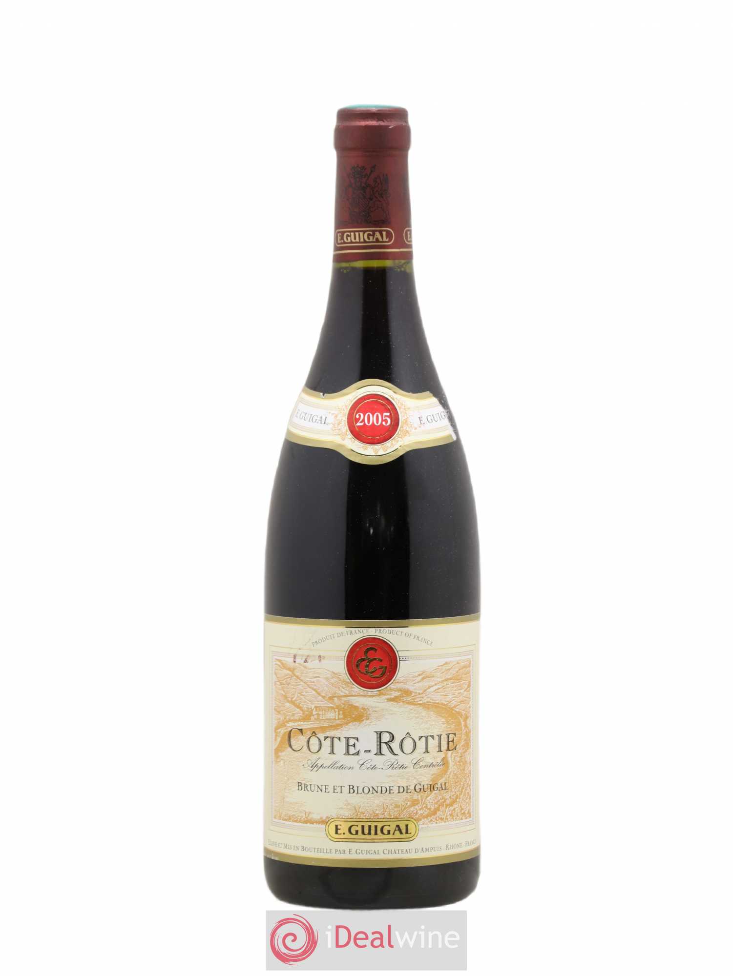 Côte-Rôtie Côtes Brune et Blonde Guigal 2005 - Lot de 1 bouteille - 0