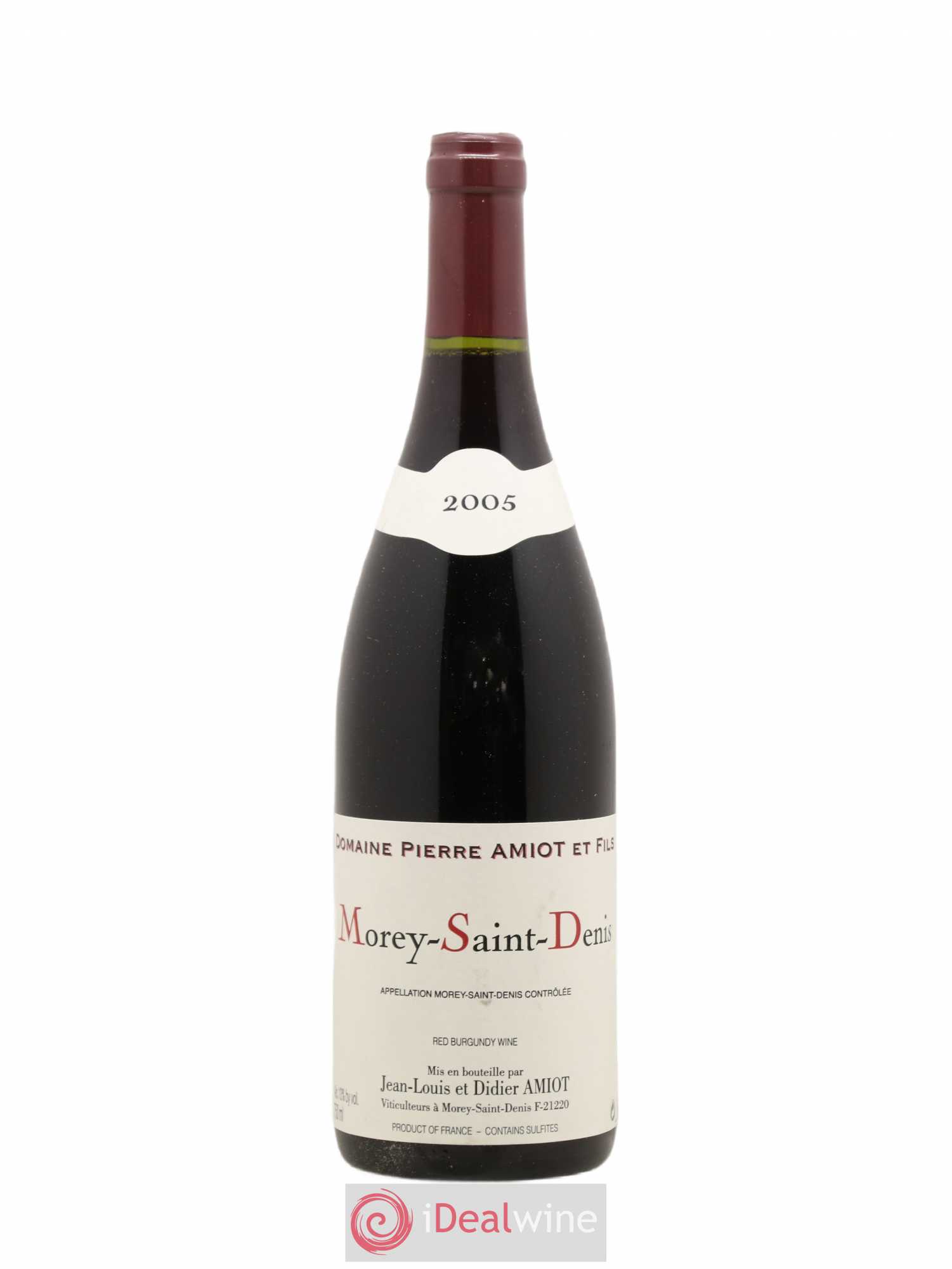 Morey-Saint-Denis Domaine Pierre Amiot Et Fils 2005 - Posten von 1 Flasche - 0