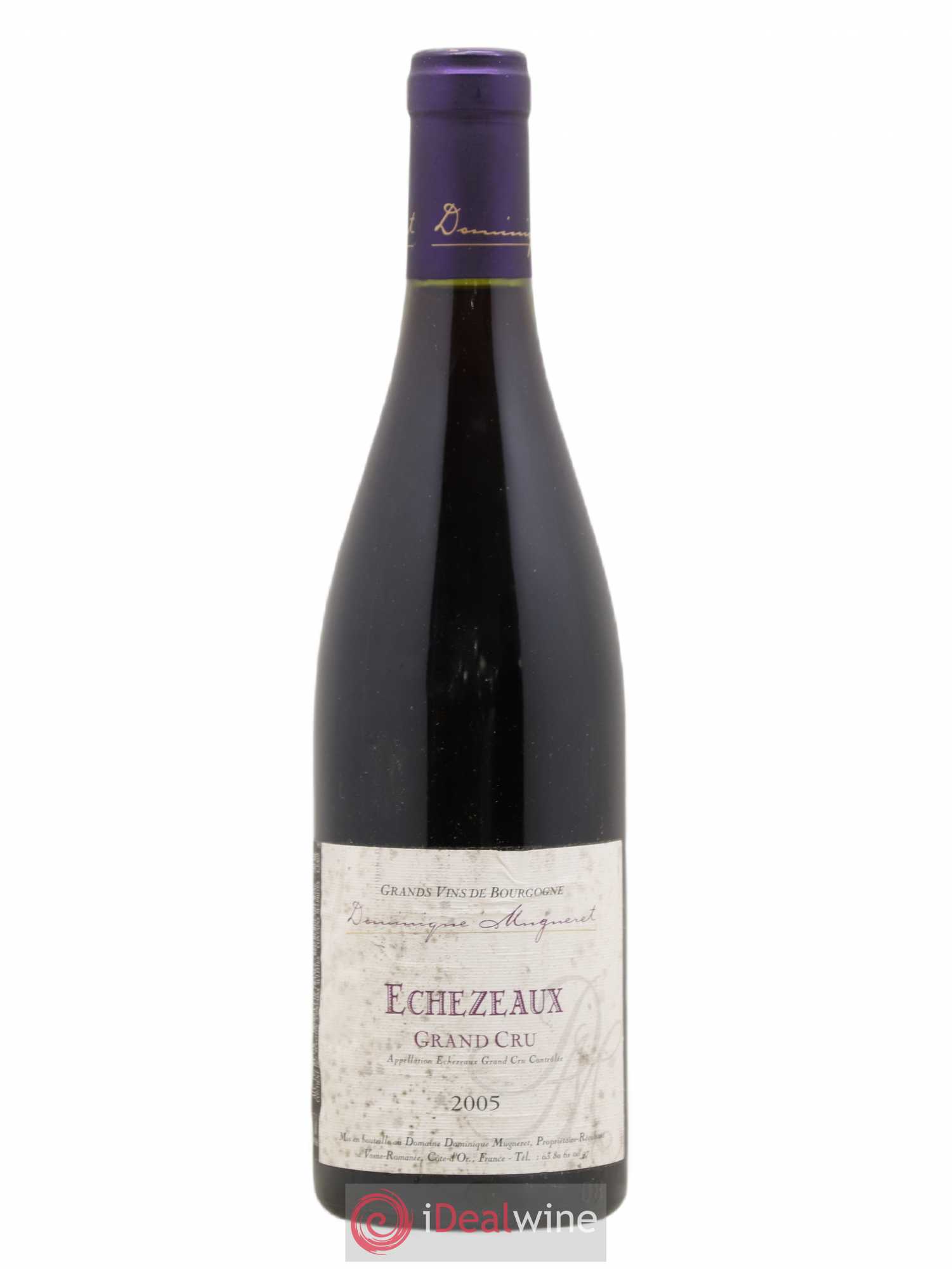 Echezeaux Grand Cru Dominique Mugneret (Domaine) 2005 - Lot de 1 bouteille - 0