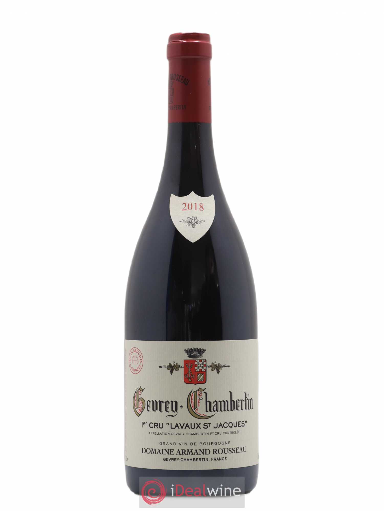 Gevrey-Chambertin 1er Cru Lavaux Saint Jacques Armand Rousseau (Domaine) 2018 - Lot de 1 bouteille - 0