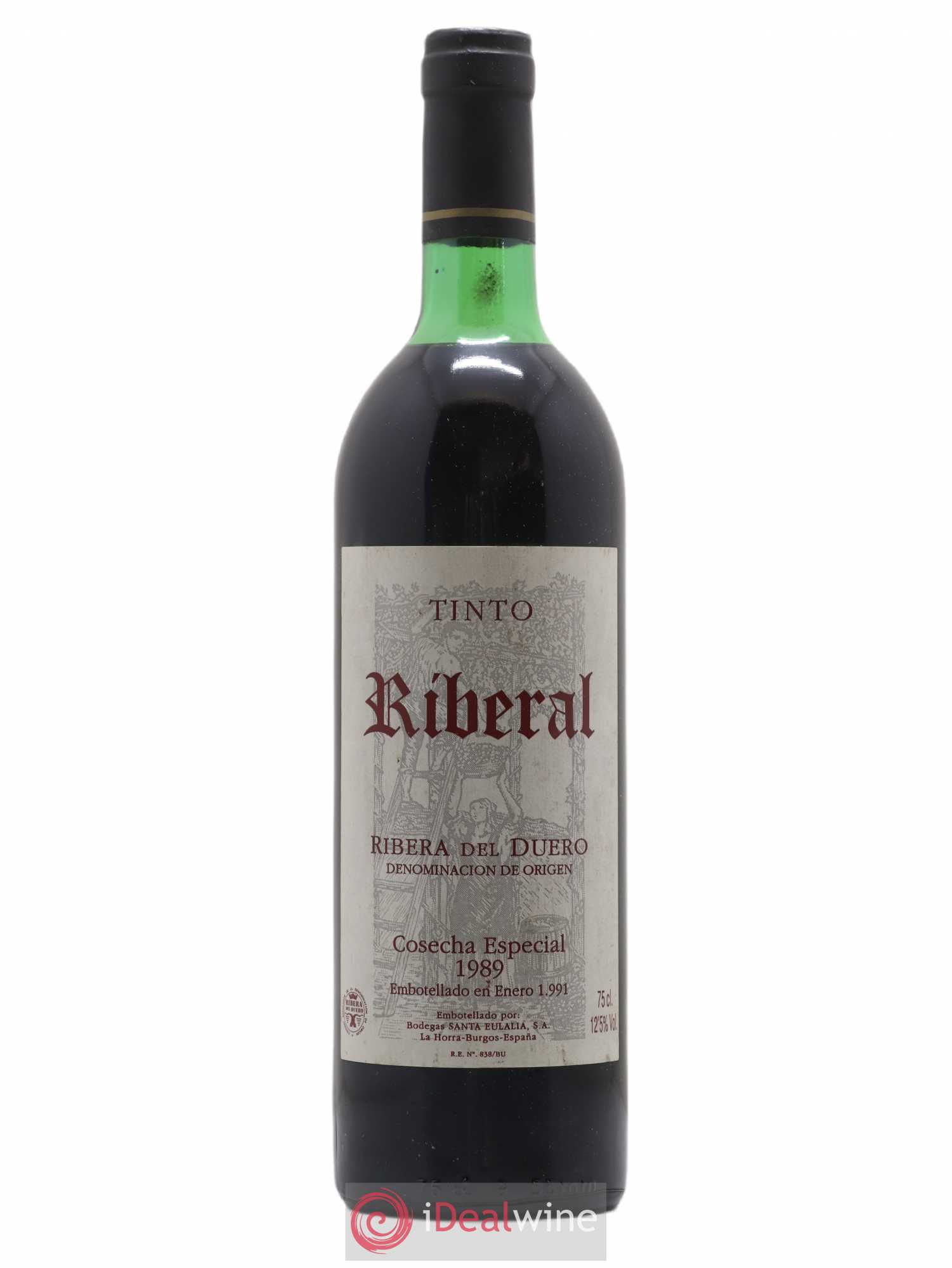 Ribera Del Duero DO Riberal Tinto Cosecha Especial 1989 - Posten von 1 Flasche - 0