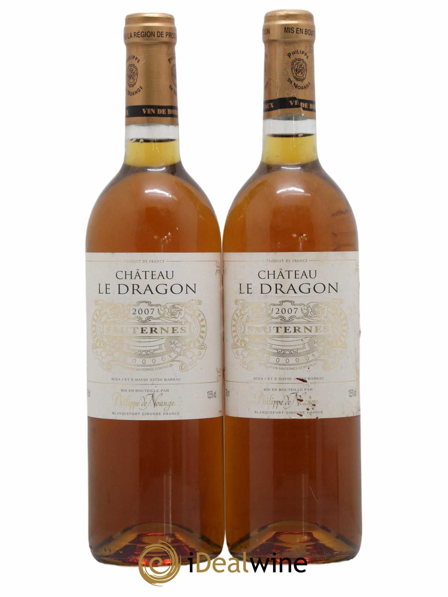 Sauternes (senza prezzo di riserva) 2007 - Lotto di 2 bottiglie - 0