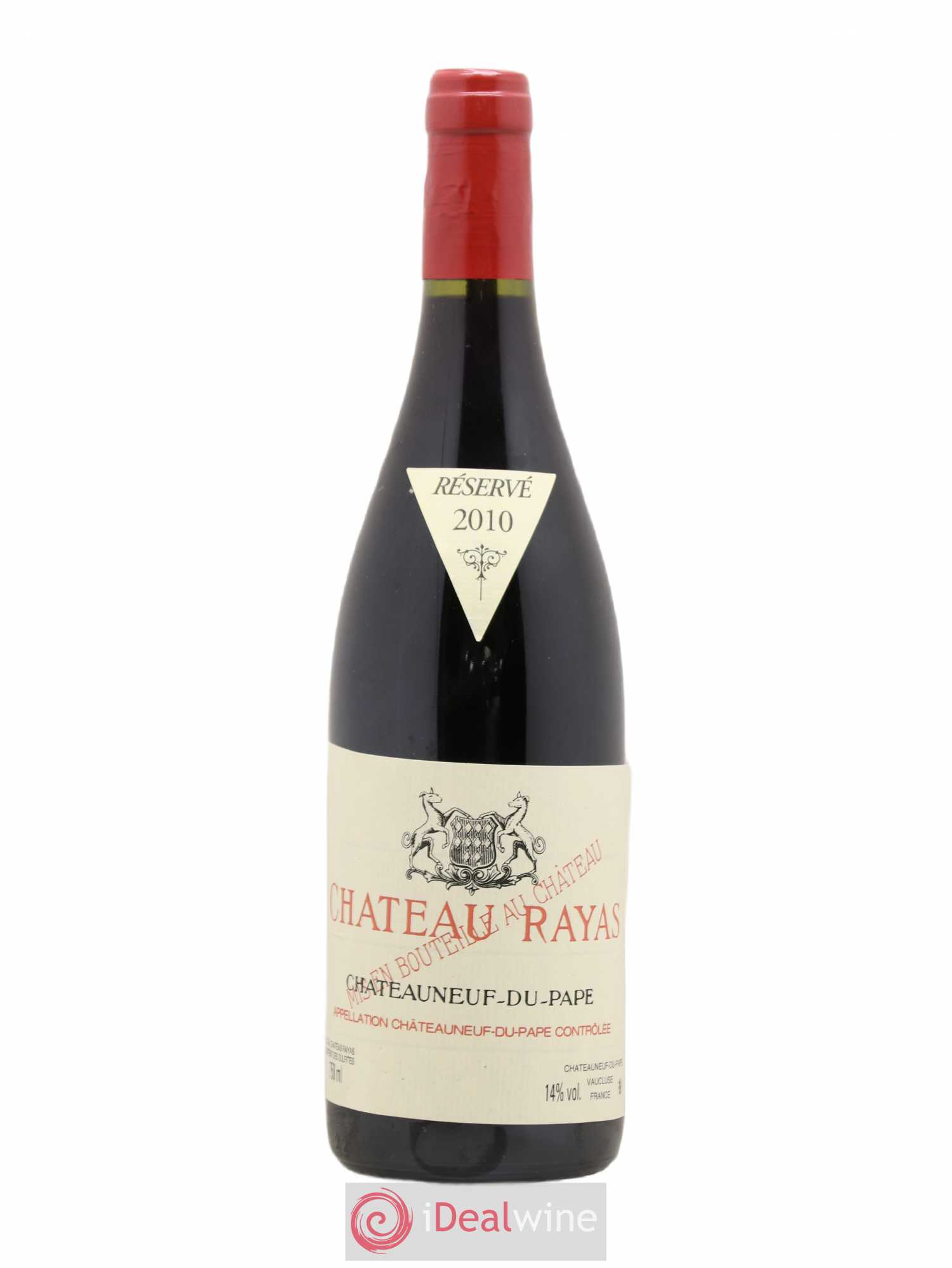 Châteauneuf-du-Pape Château Rayas Emmanuel Reynaud 2010 - Lot de 1 bouteille - 0