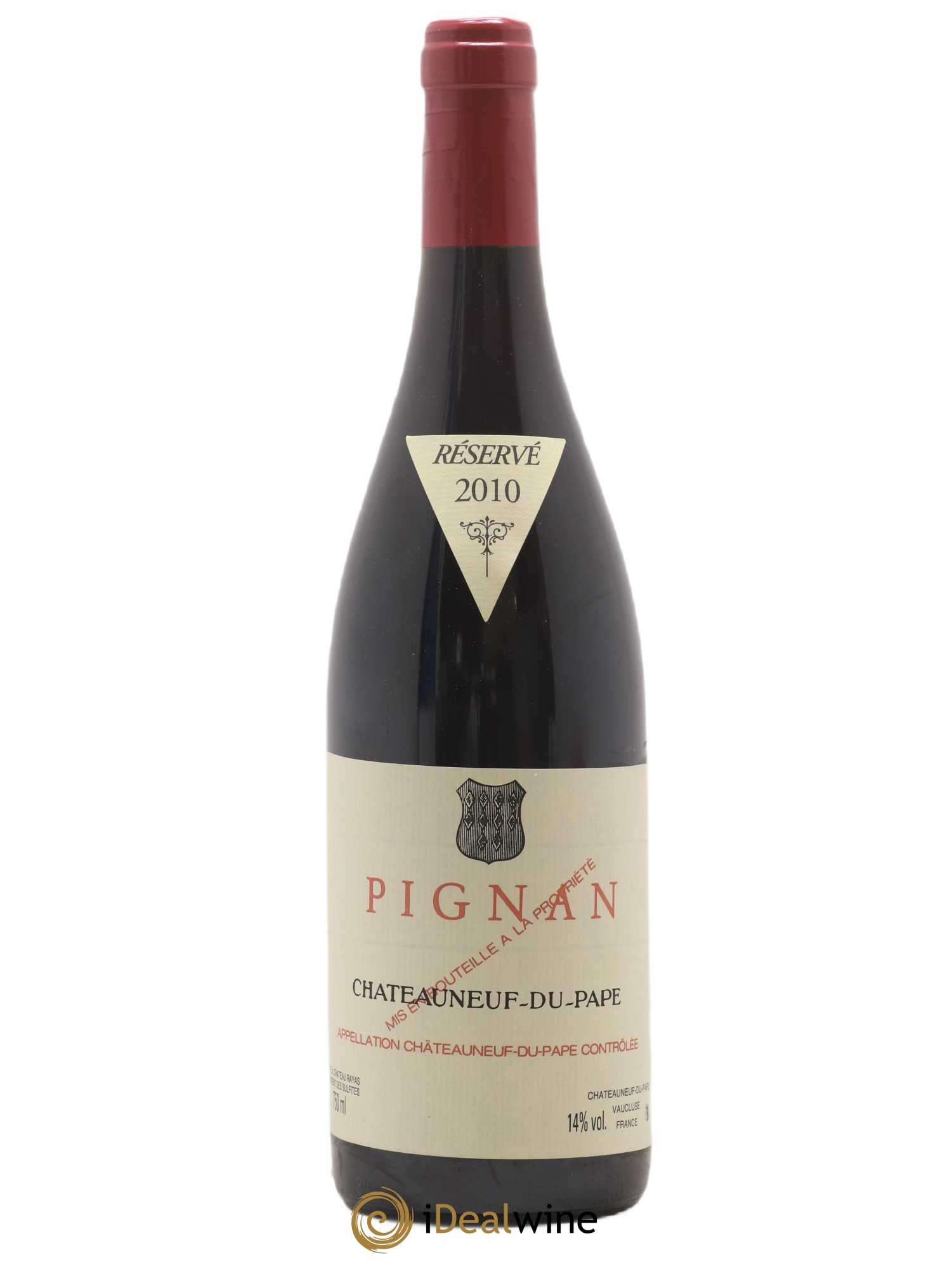 Châteauneuf-du-Pape Pignan Emmanuel Reynaud 2010 - Lot de 1 bouteille - 0
