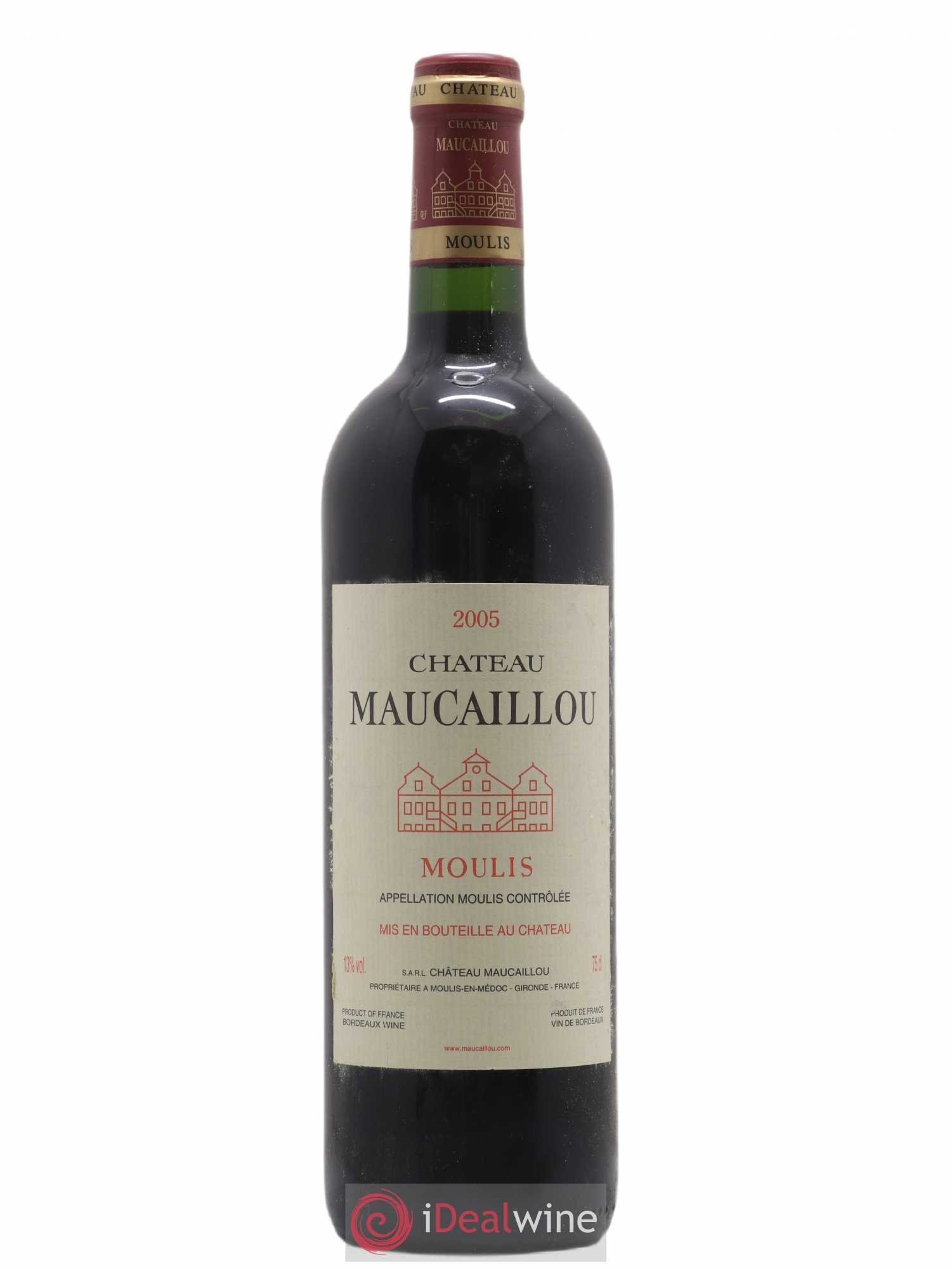 Château Maucaillou 2005 - Lot de 1 bouteille - 0