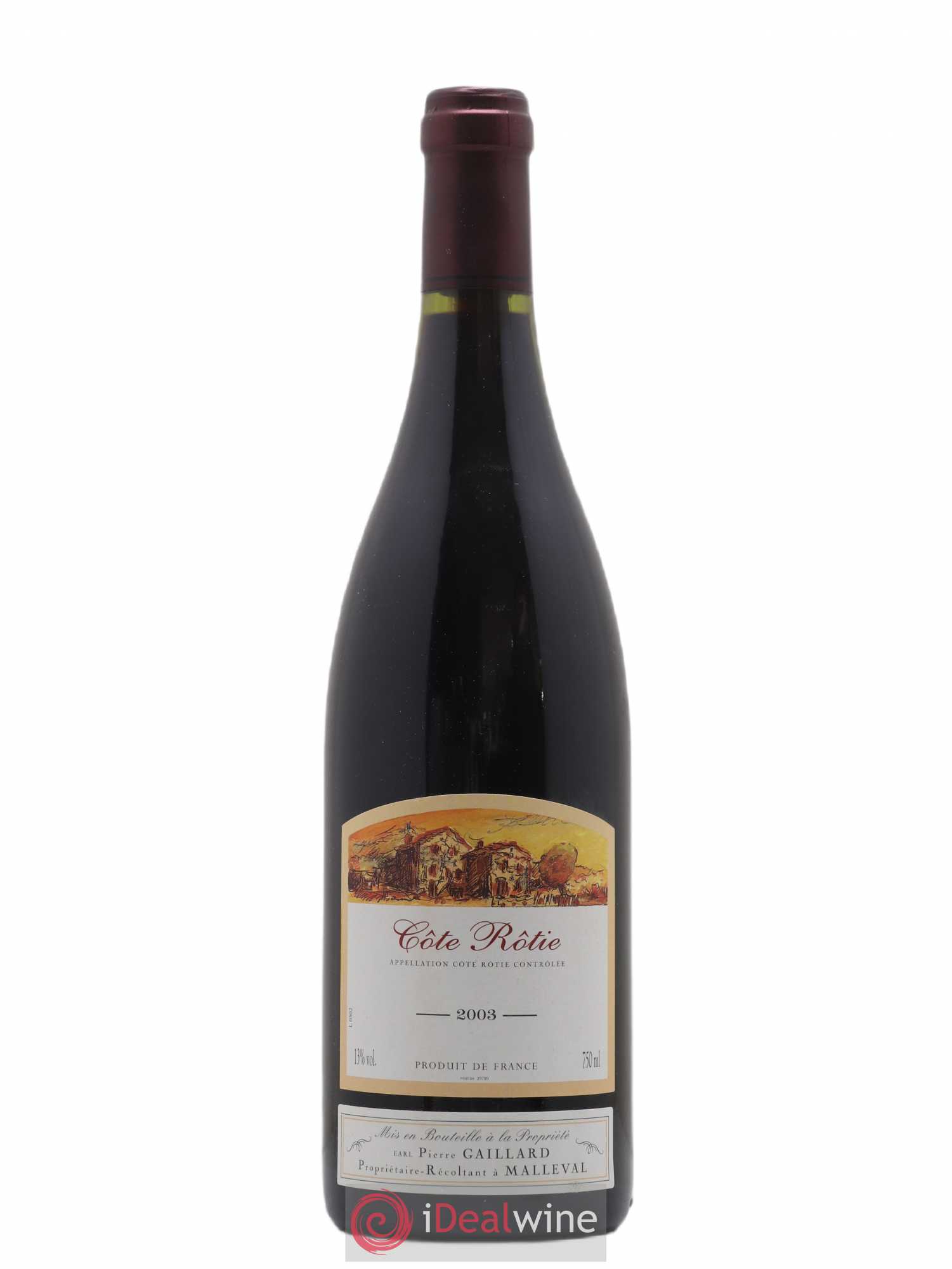 Côte-Rôtie Pierre Gaillard 2003 - Lot de 1 bouteille - 0