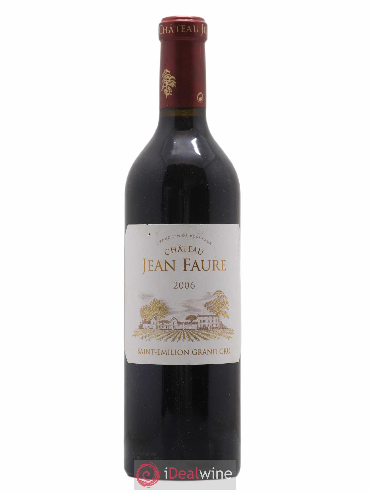 Château Jean Faure Grand Cru Classé 2006 - Lot de 1 bouteille - 0