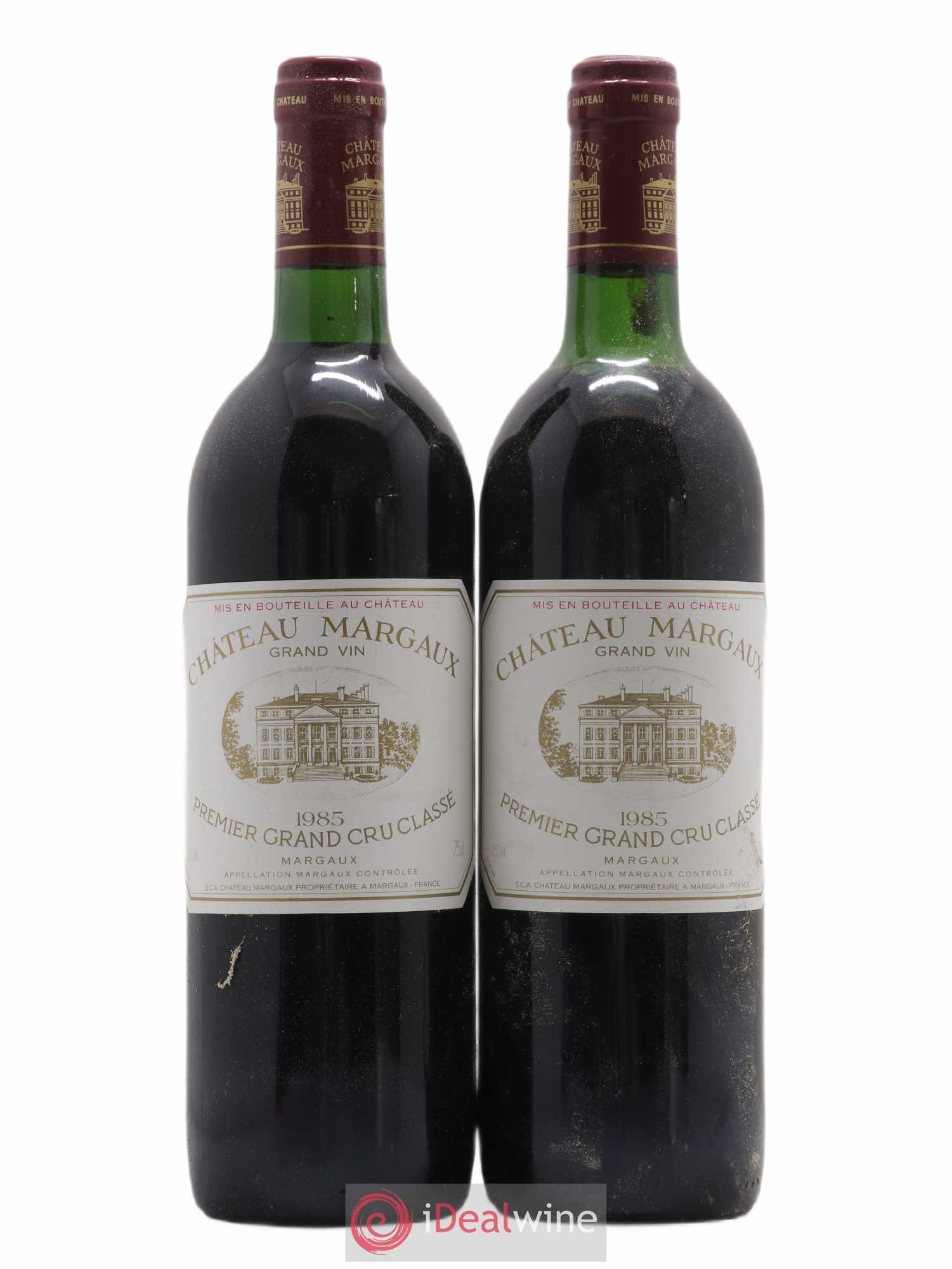 Château Margaux 1er Grand Cru Classé 1985 - Lot de 2 bouteilles - 0