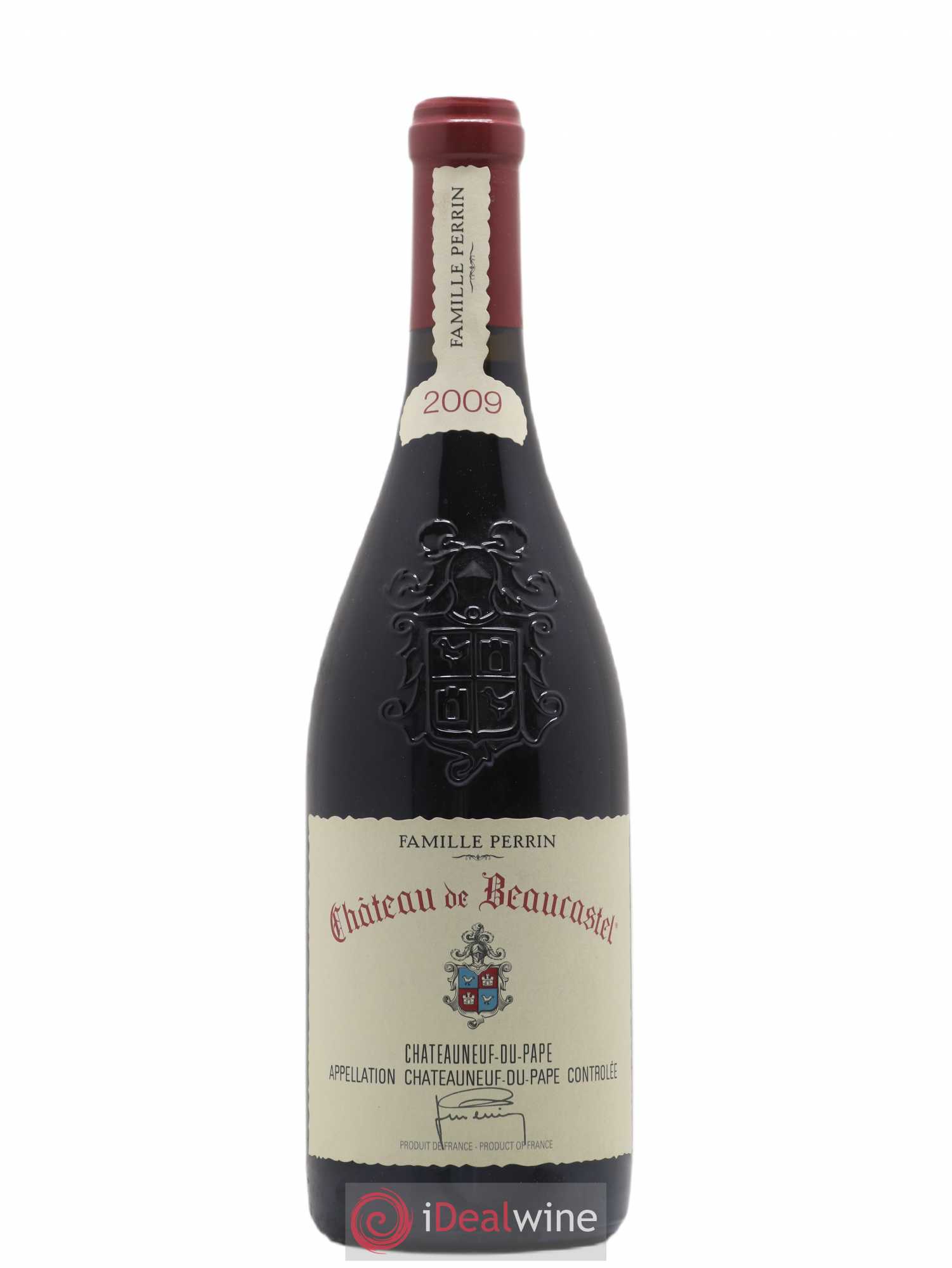 Châteauneuf-du-Pape Château de Beaucastel Famille Perrin 2009 - Lot de 1 bouteille - 0