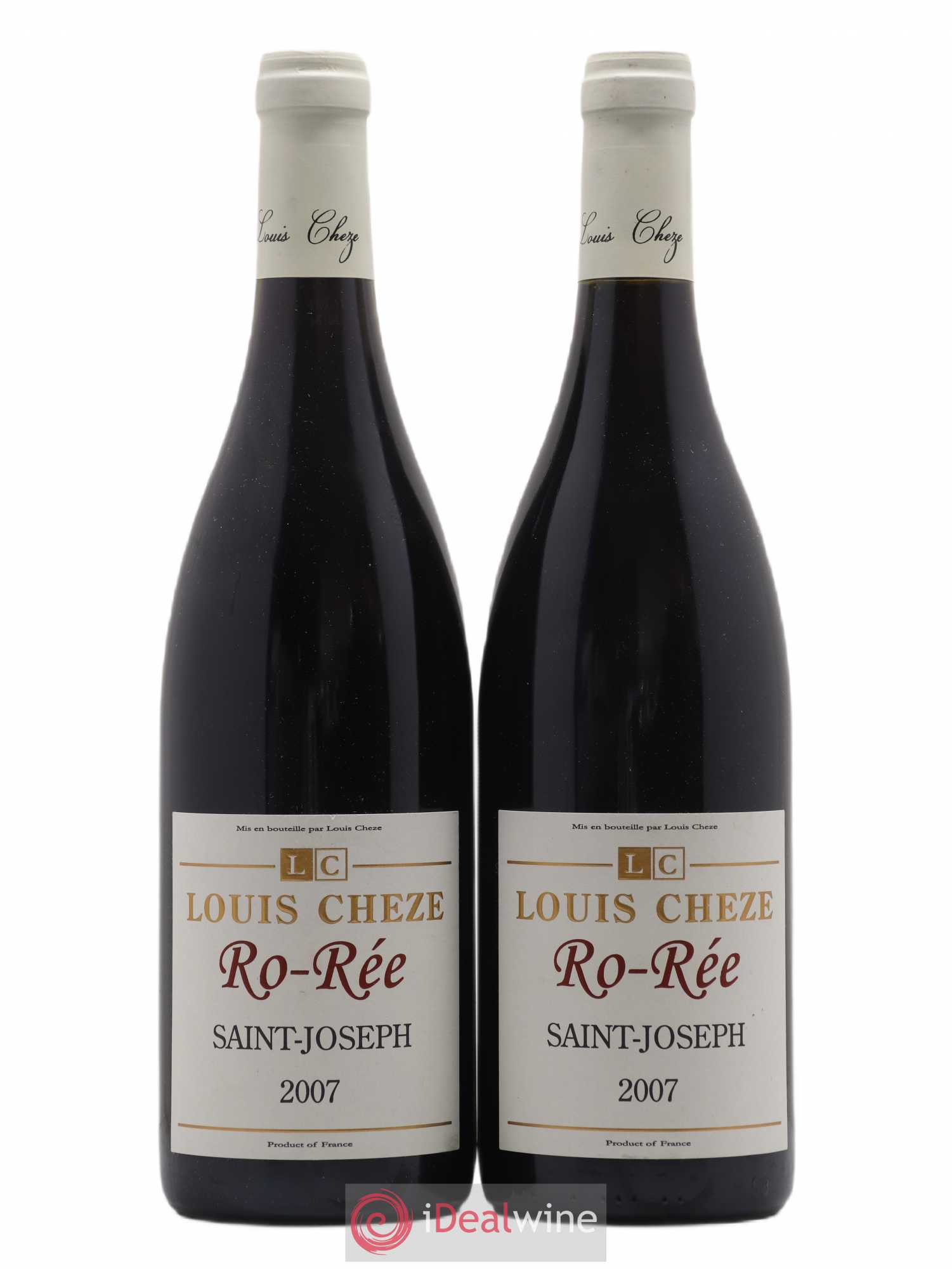 Saint-Joseph Ro-Rée Louis Cheze (Domaine) 2007 - Posten von 2 Flaschen - 0