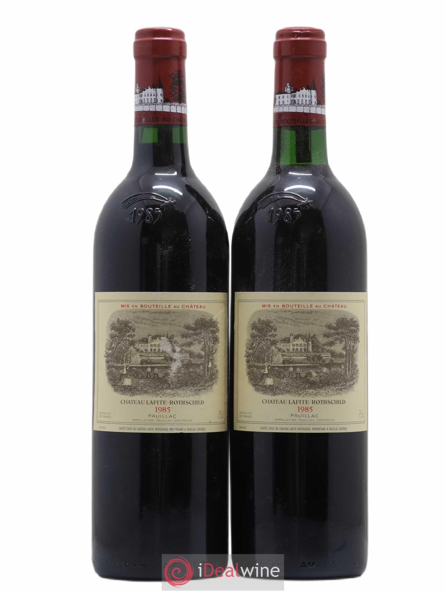 Château Lafite Rothschild 1er Grand Cru Classé 1985 - Lot de 2 bouteilles - 0