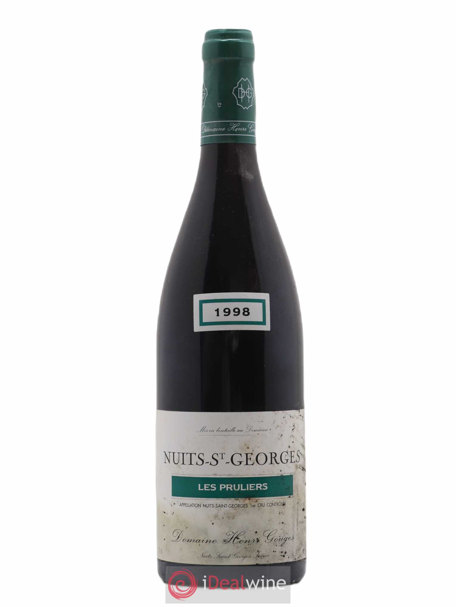 Nuits-Saint-Georges 1er Cru Les Pruliers Henri Gouges 1998 - Posten von 1 Flasche - 0