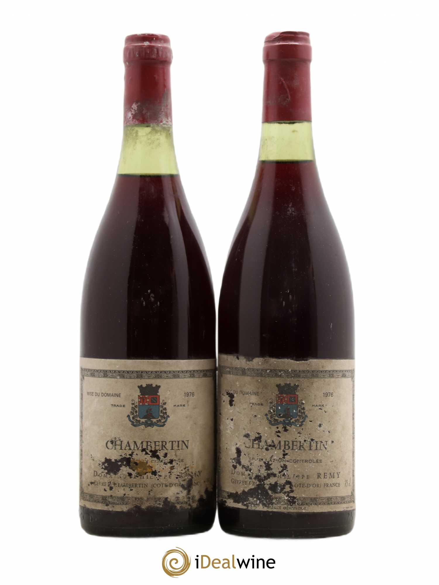 Chambertin Grand Cru Philippe Remy 1976 - Posten von 2 Flaschen - 0