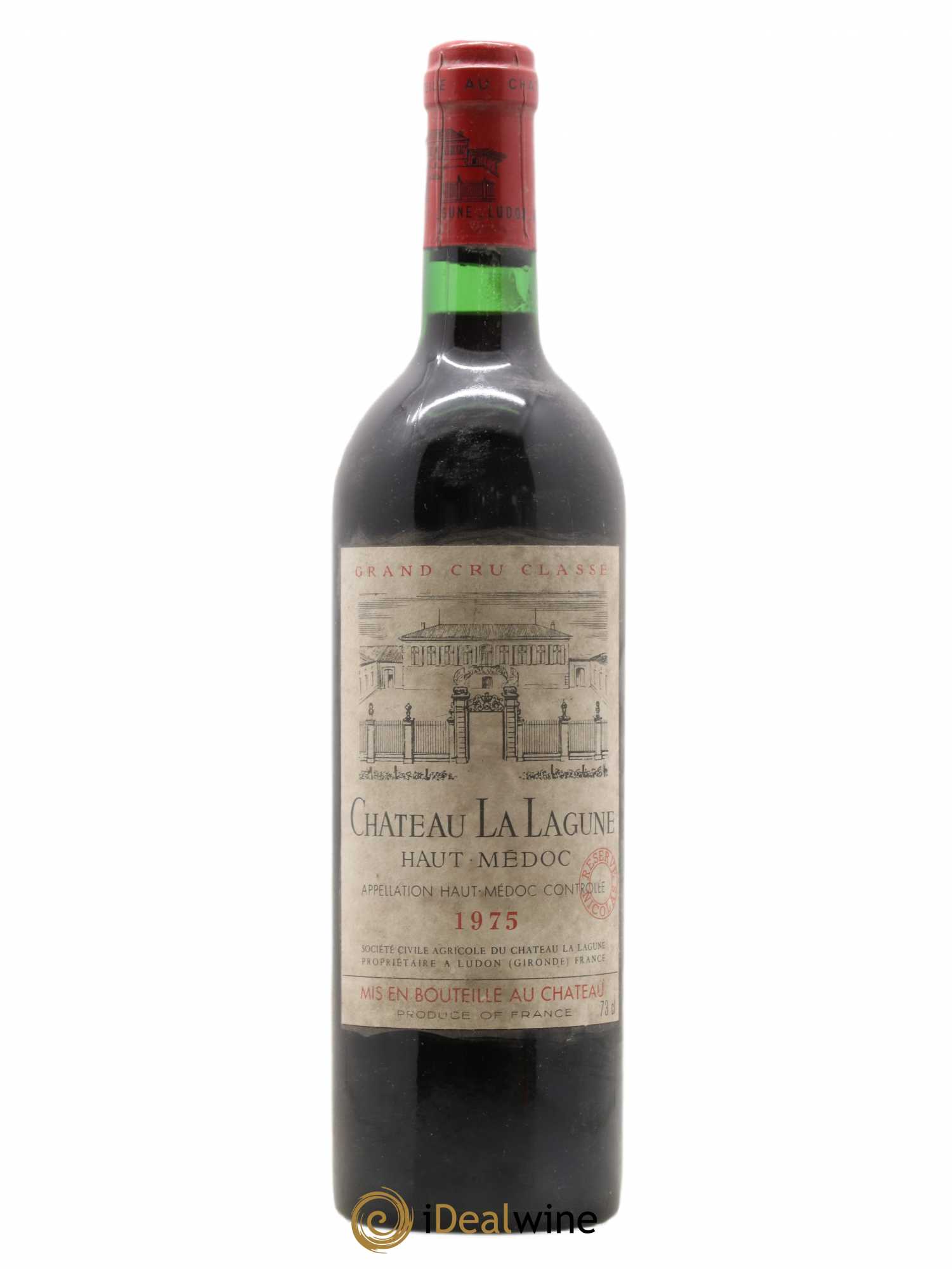 Château la Lagune 3ème Grand Cru Classé 1975 - Lot de 1 bouteille - 0