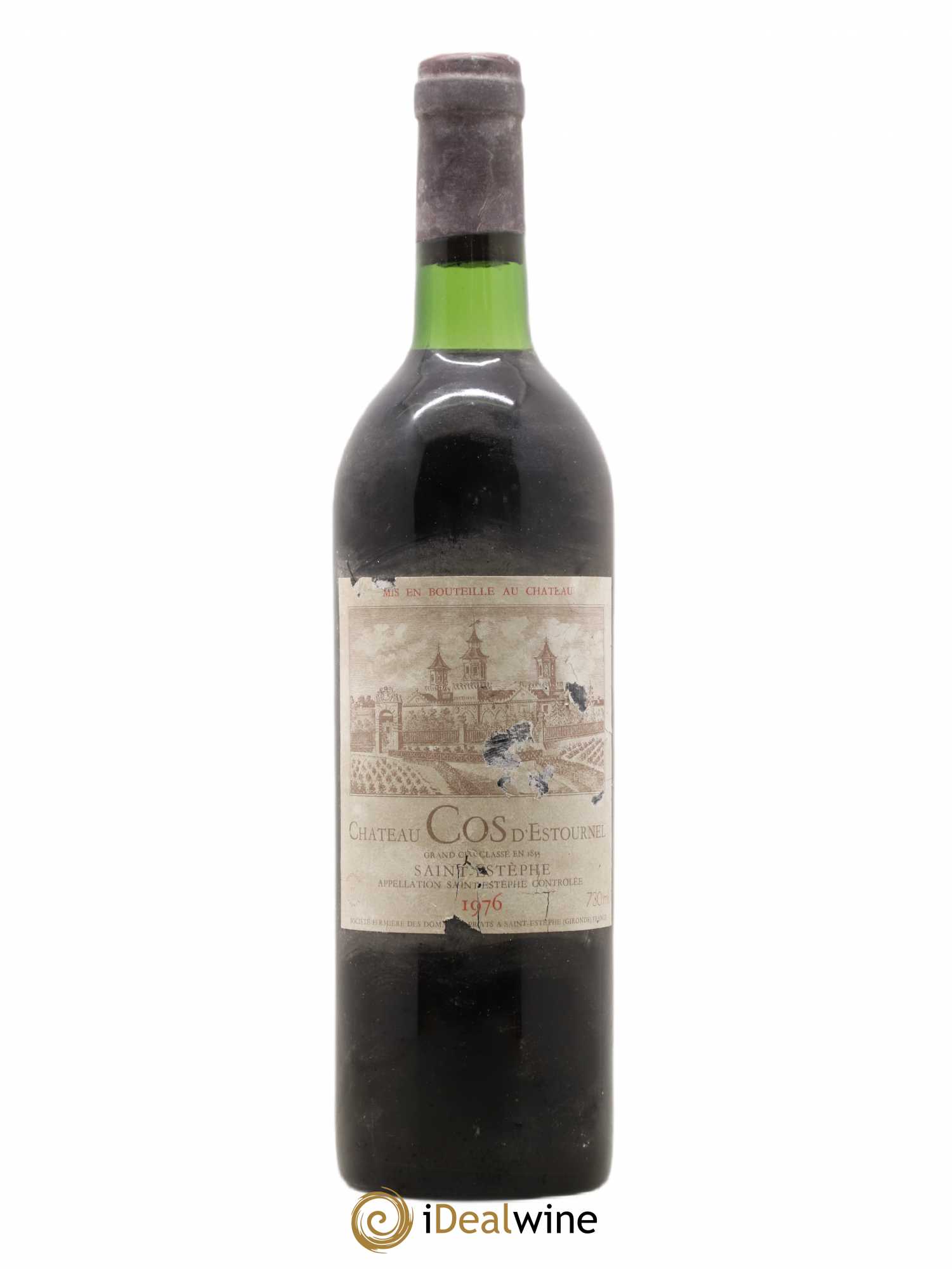Cos d'Estournel 2ème Grand Cru Classé 1976 - Lot de 1 bouteille - 0