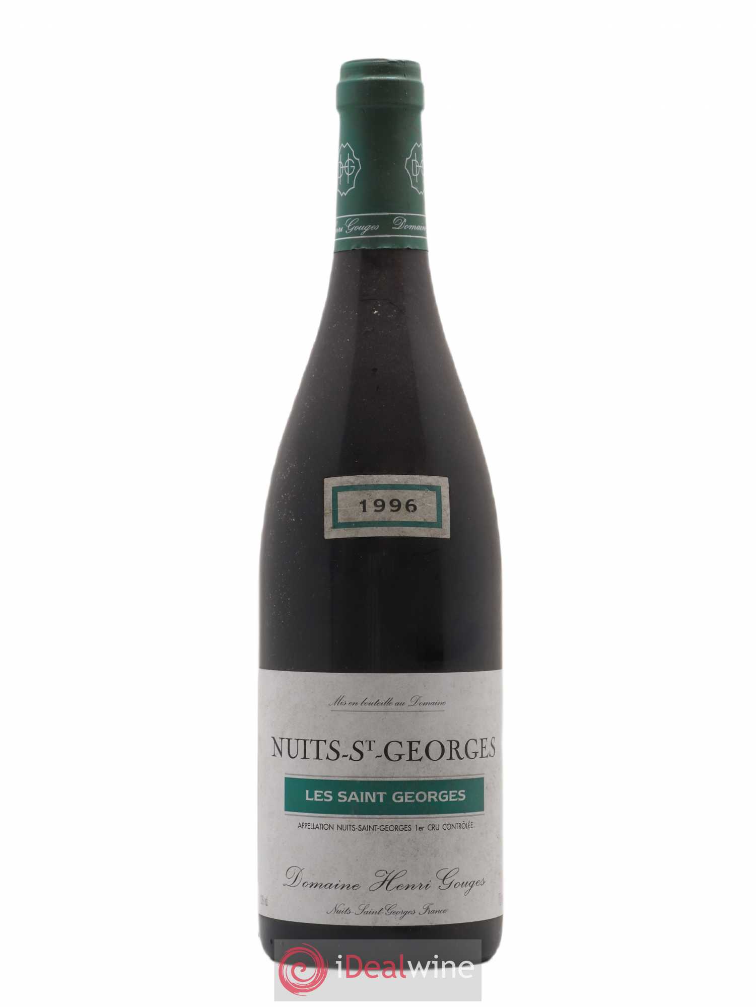 Nuits-Saint-Georges 1er Cru Les Saints Georges Henri Gouges 1996 - Lot de 1 bouteille - 0