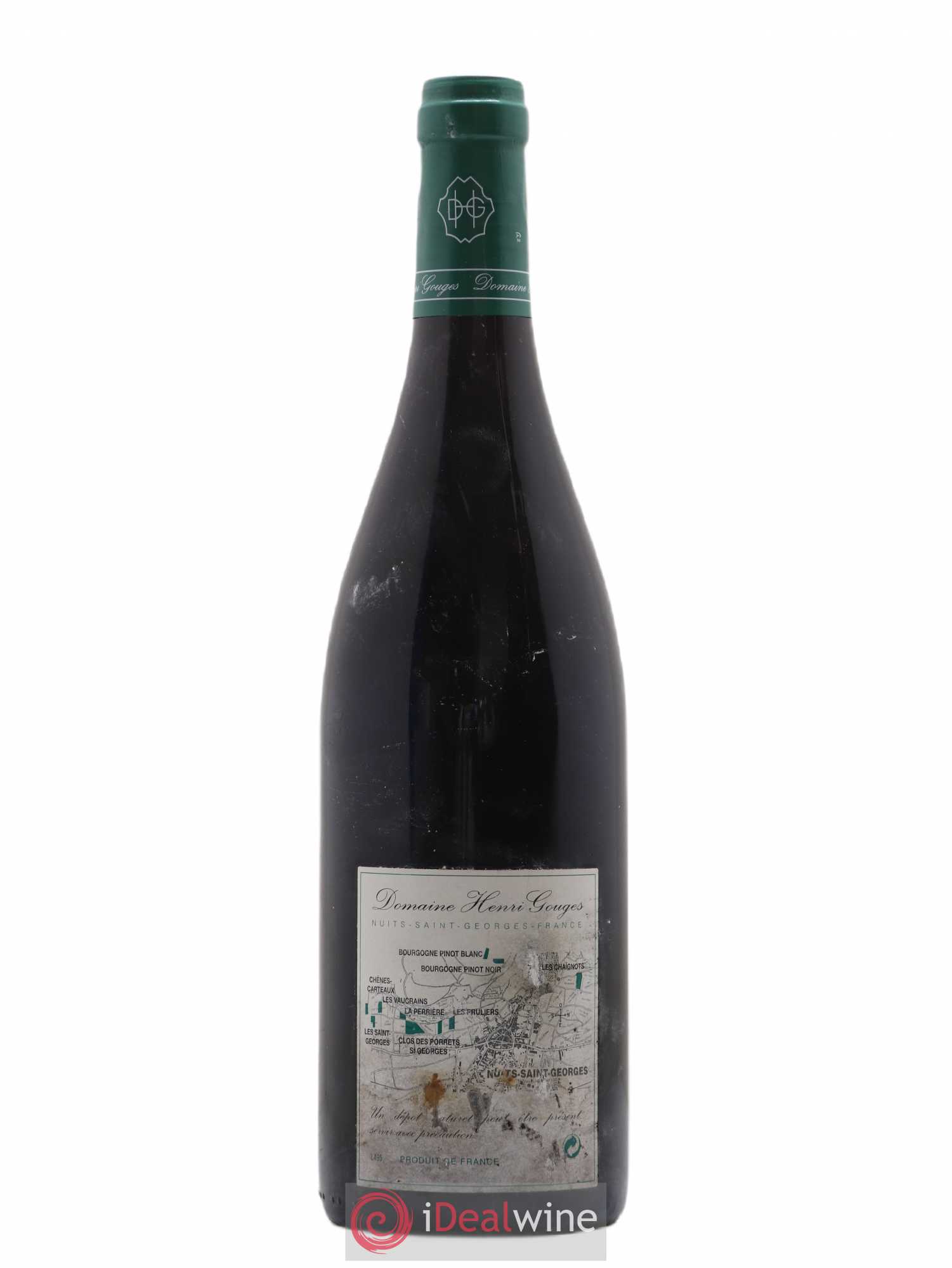 Nuits-Saint-Georges 1er Cru Les Saints Georges Henri Gouges 1999 - Lot de 1 bouteille - 1