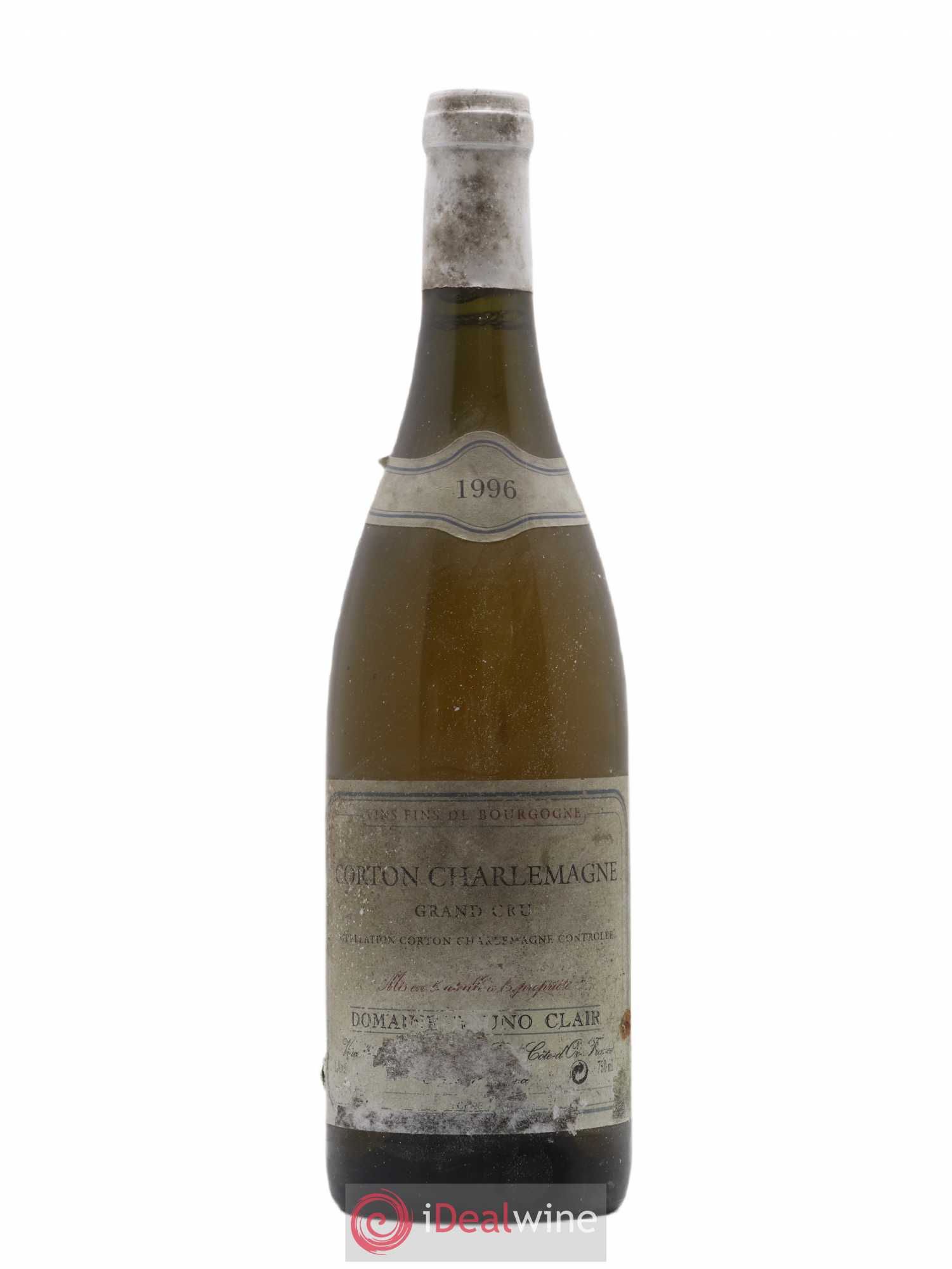 Corton-Charlemagne Grand Cru Bruno Clair (Domaine) 1996 - Lot de 1 bouteille - 0